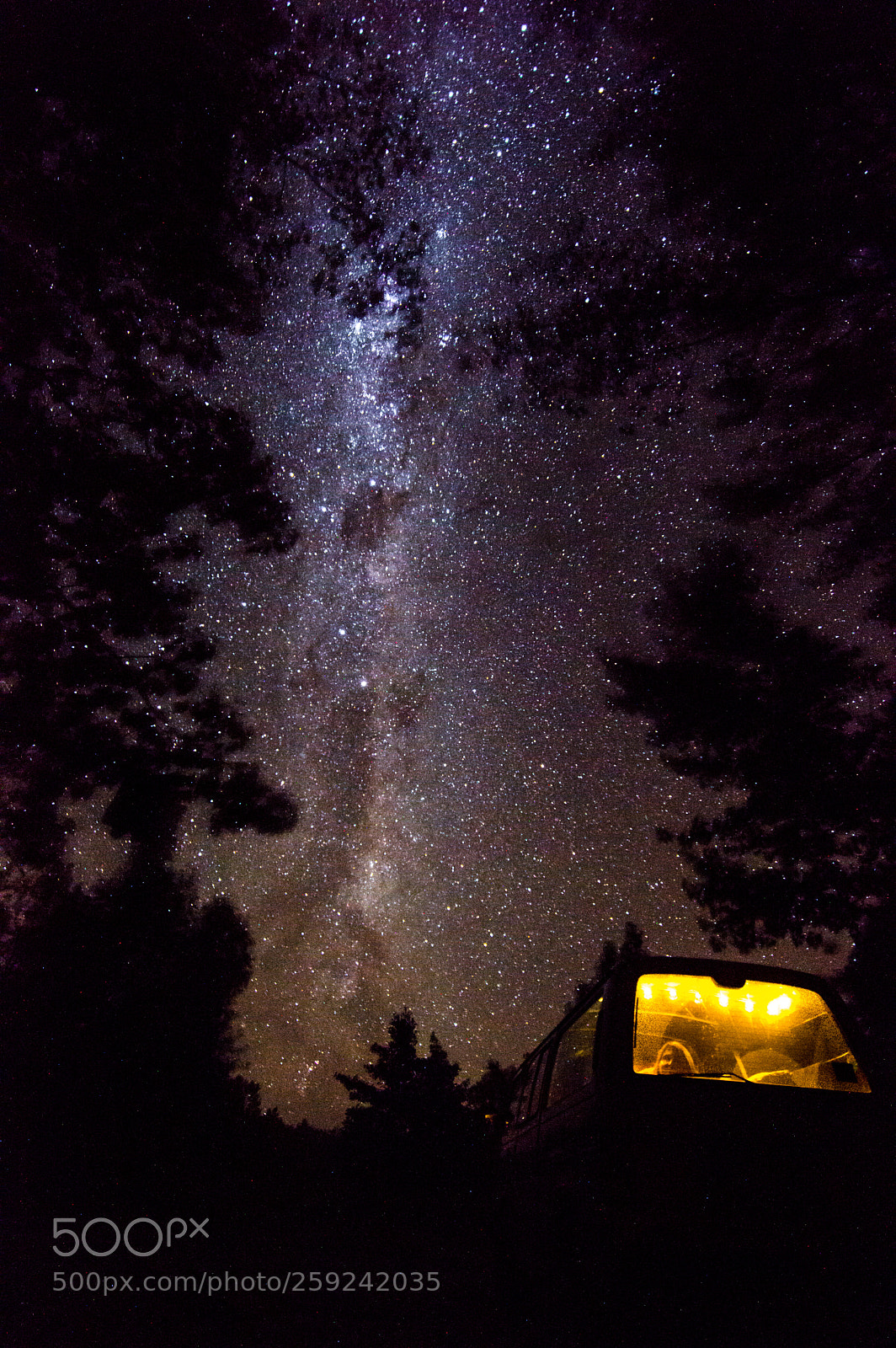 Nikon D3200 sample photo. New zealand - night photography
