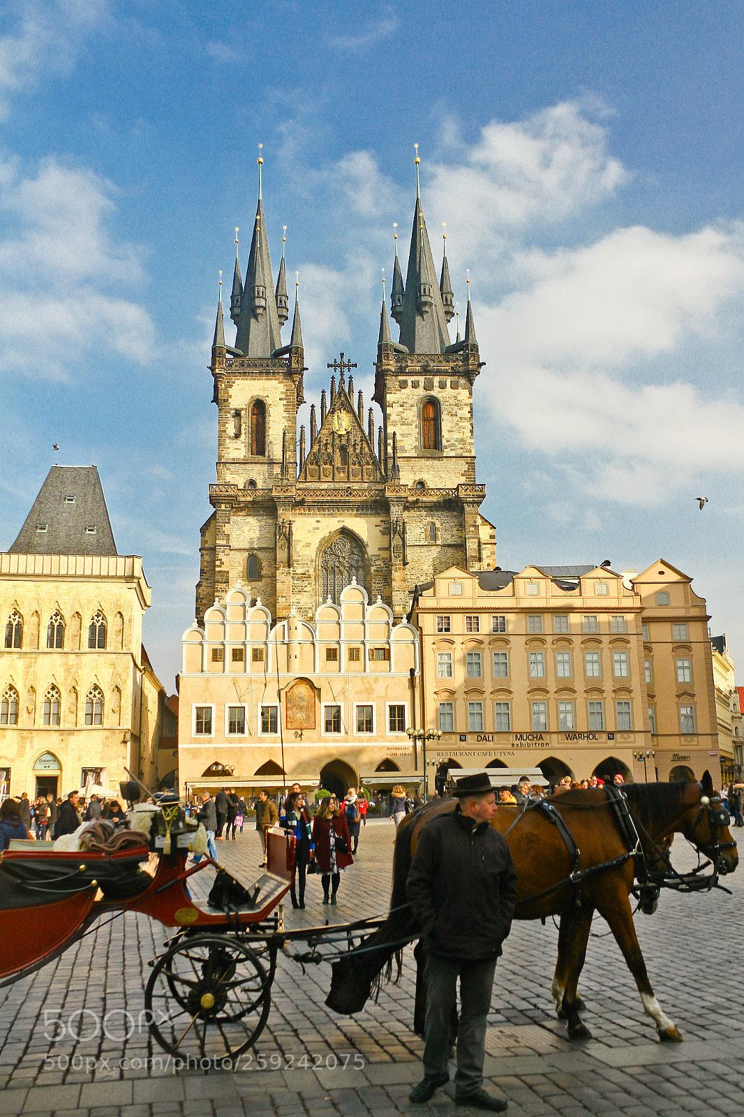 Canon EOS 7D sample photo. Prague, old town square photography