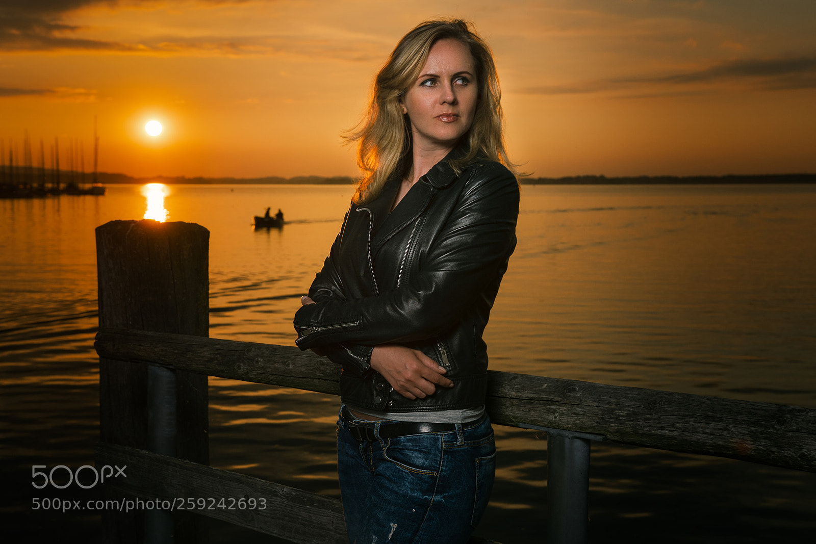 Nikon D5300 sample photo. Sunset at the lake photography