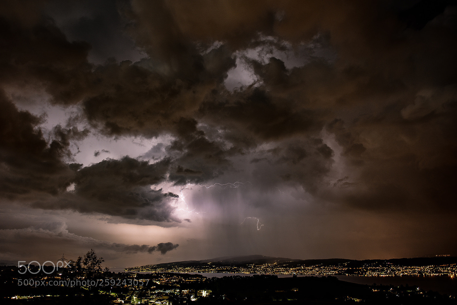 Nikon D610 sample photo. Lightning photography