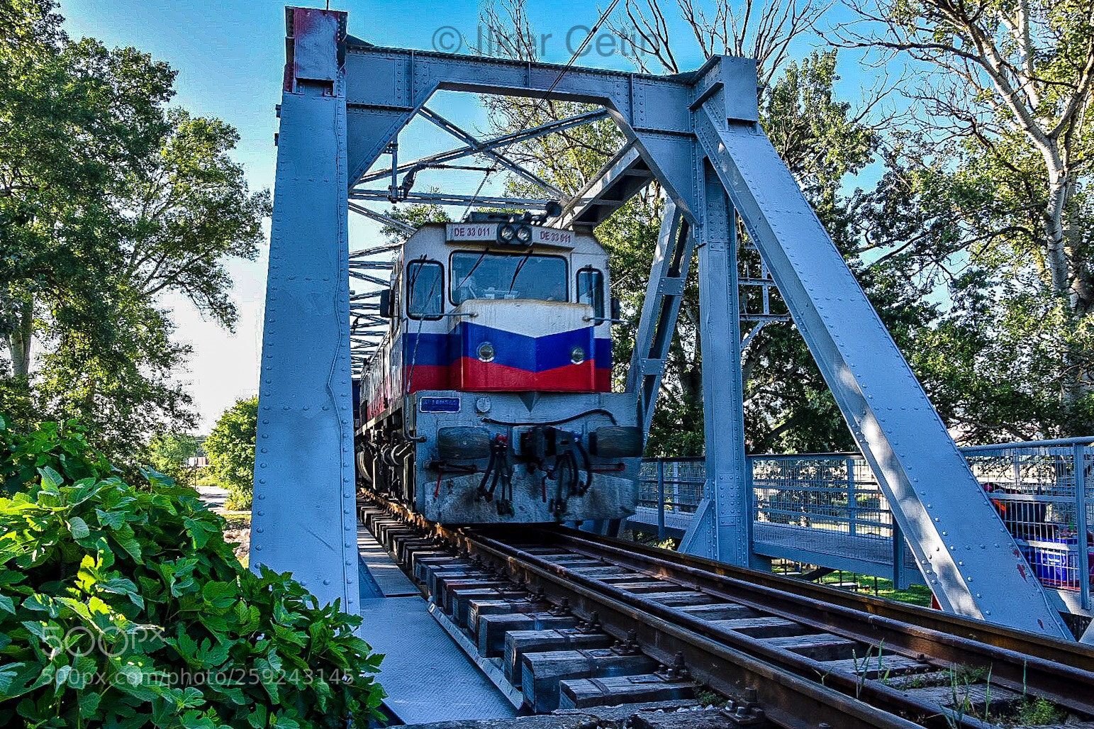 Nikon D7200 sample photo. Train photography