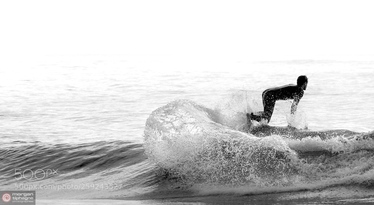 Nikon D7100 sample photo. Sunset surfer photography