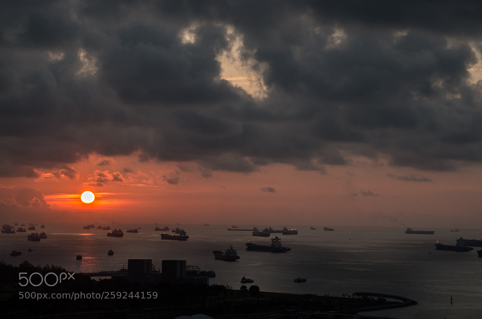 Pentax K-30 sample photo. Sunrise in singapore photography