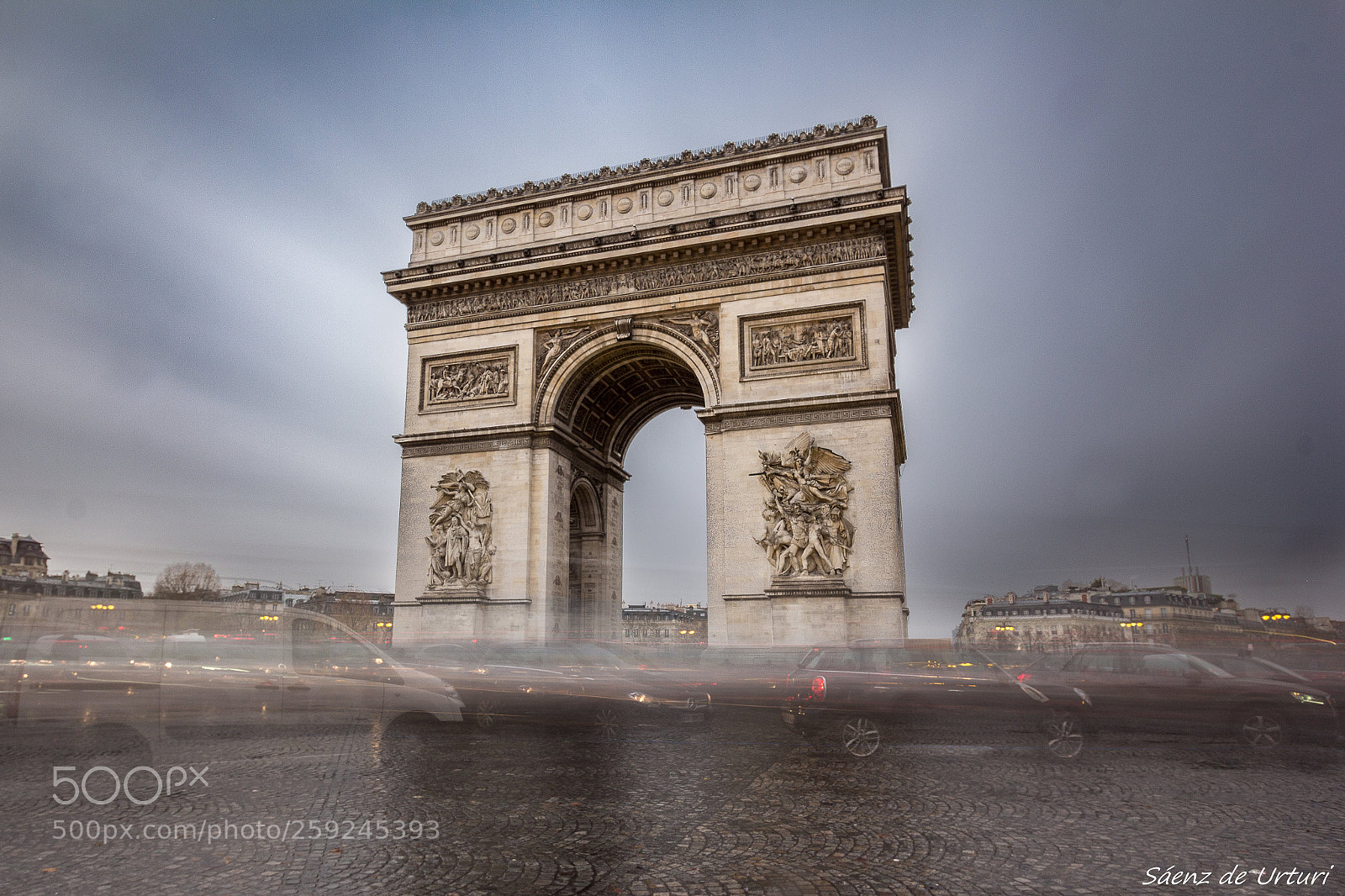 Canon EOS 60D sample photo. Arc de triomphe photography