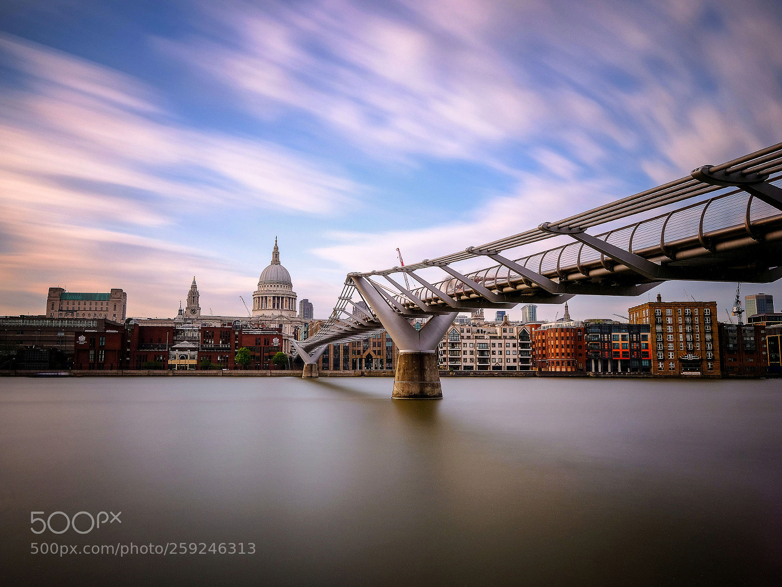 Fujifilm X-T20 sample photo. Millennium bridge, london photography