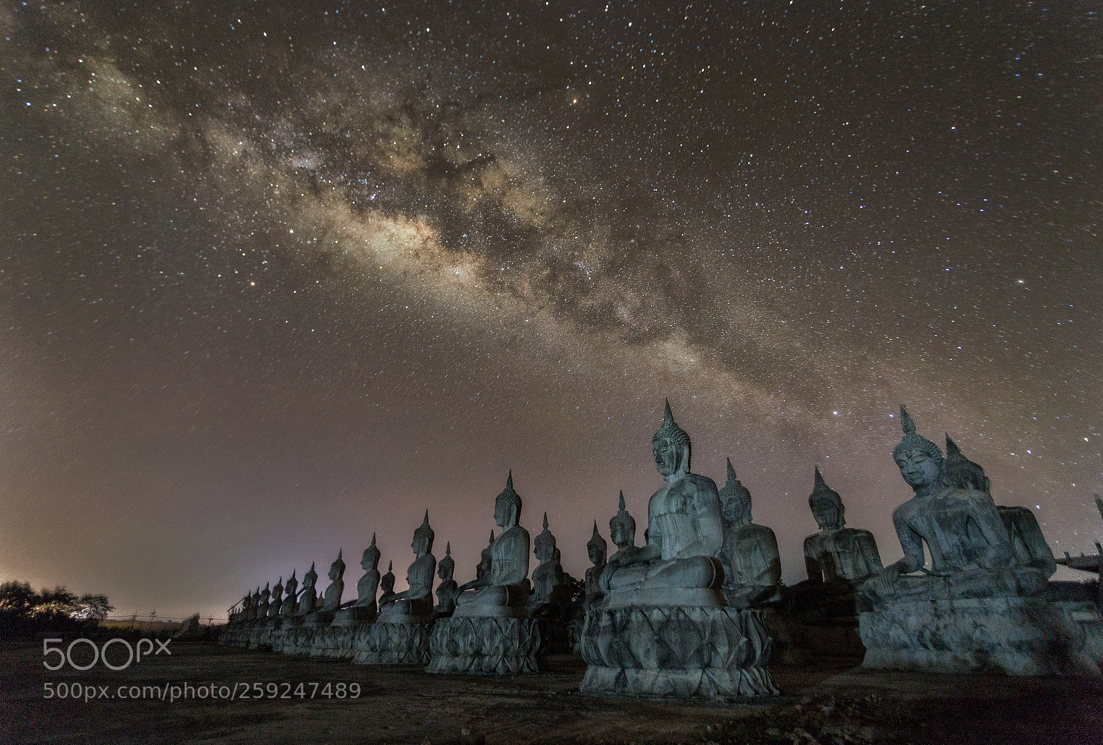 Canon EOS 6D sample photo. Milky way wat niranam photography