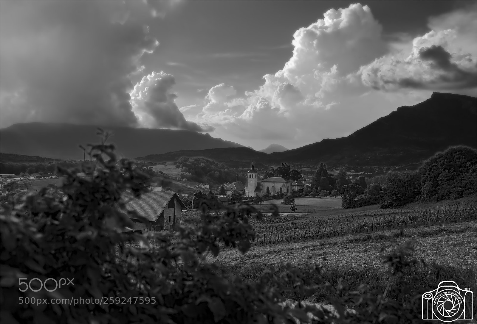 Nikon D300 sample photo. Village en rhône-alpes photography