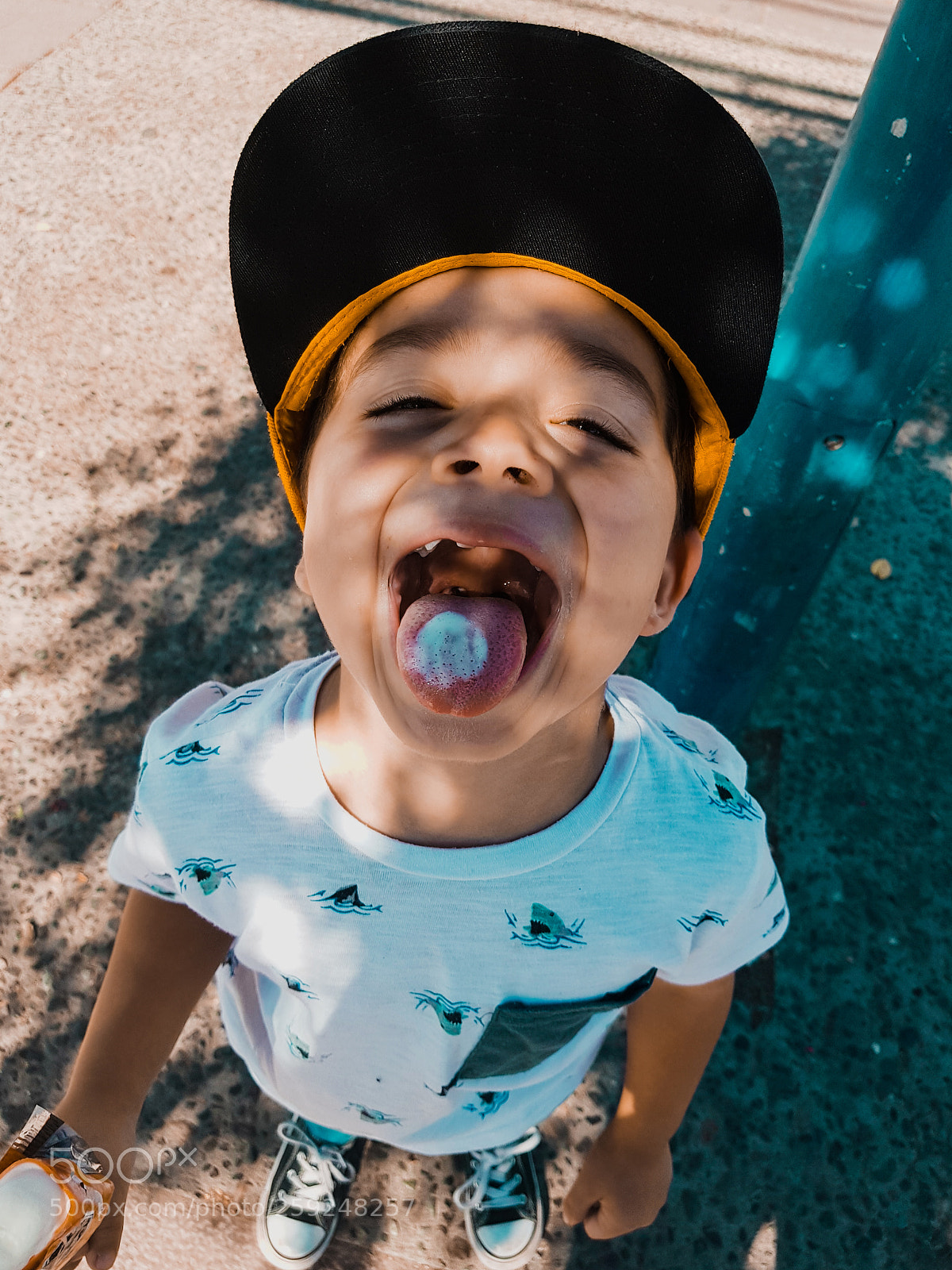 Samsung Galaxy S8+ sample photo. Eating cream photography