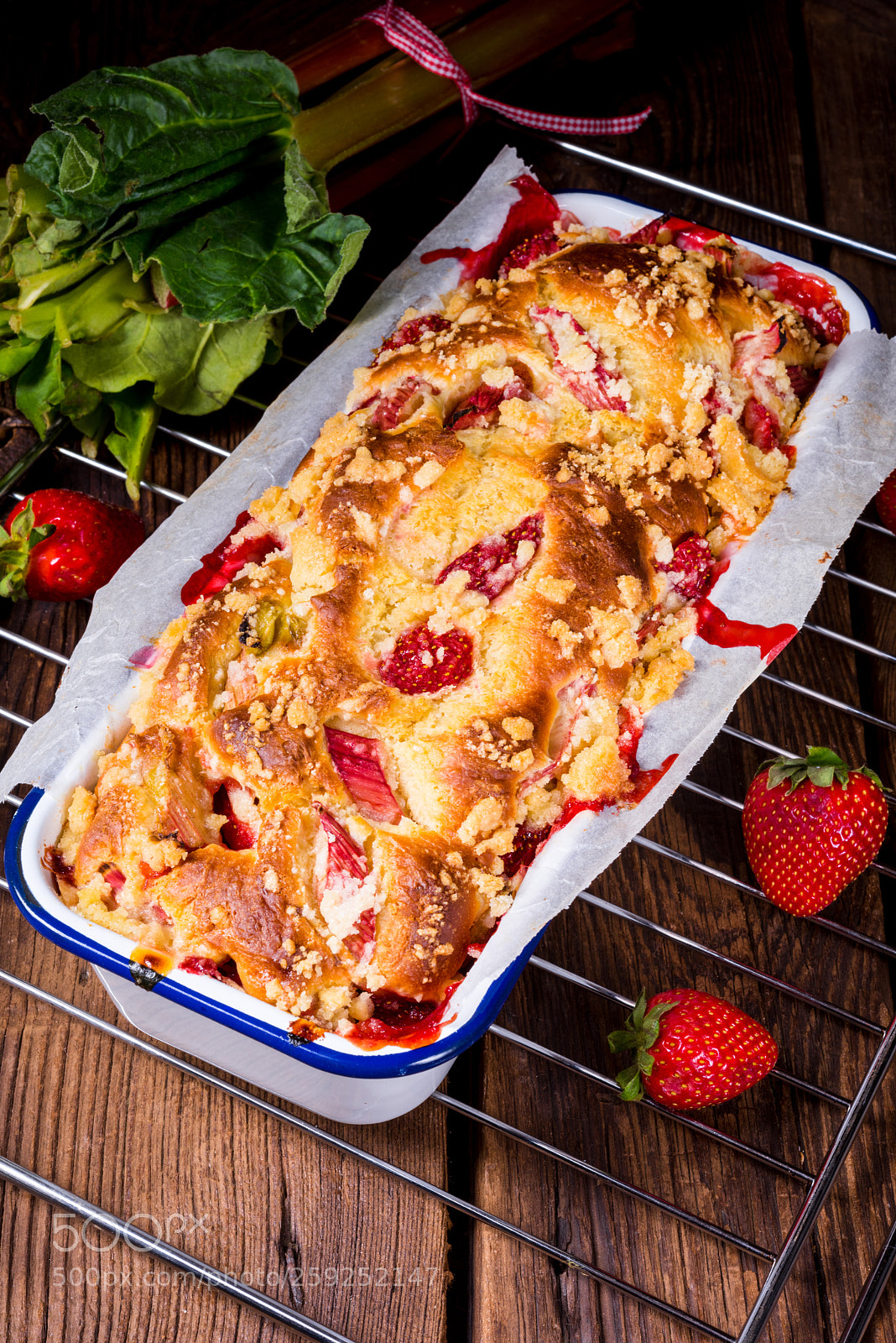 Nikon D810 sample photo. A tasty strawberry rhubarb photography