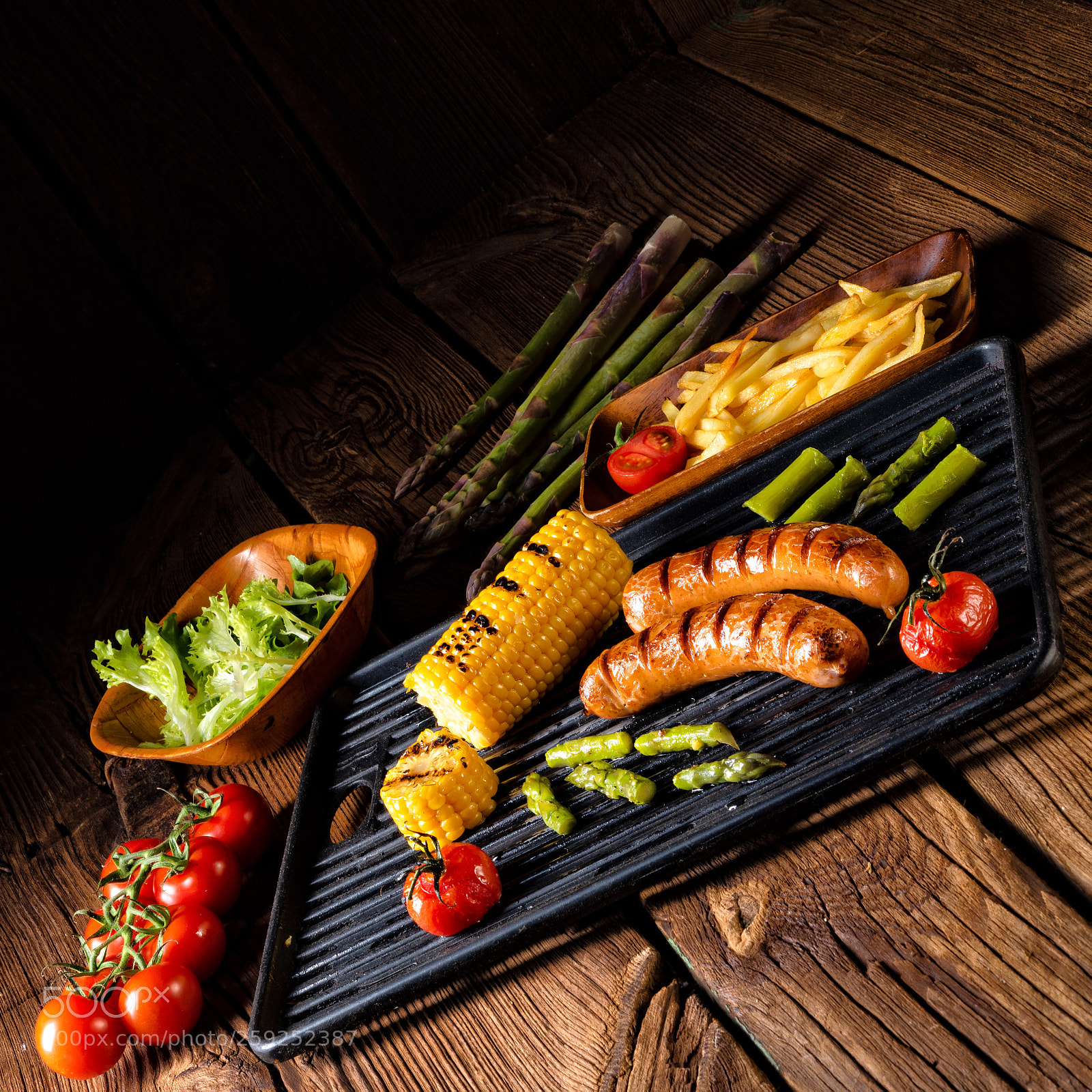 Nikon D810 sample photo. Grilled krakauer with french photography