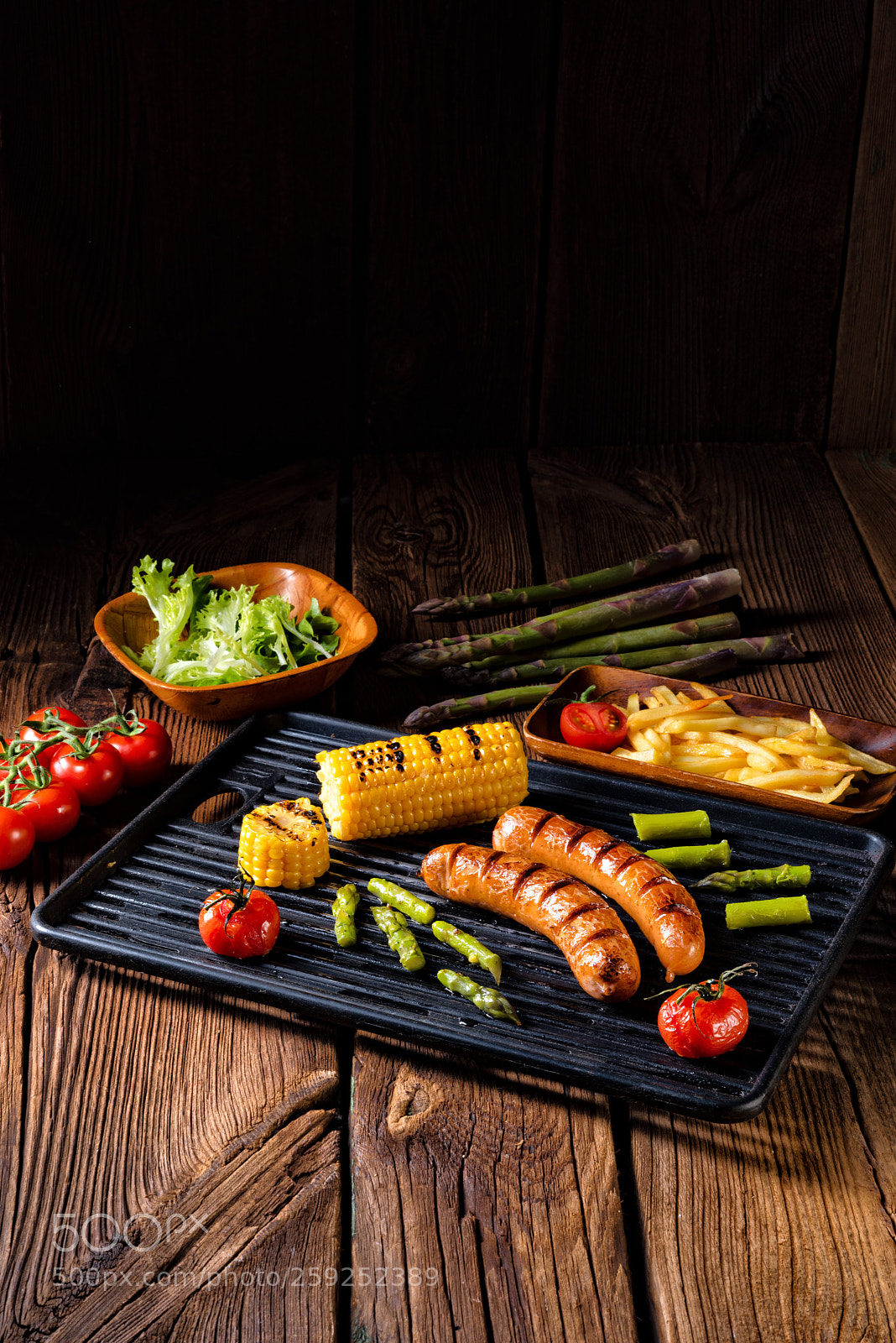 Nikon D810 sample photo. Grilled krakauer with french photography