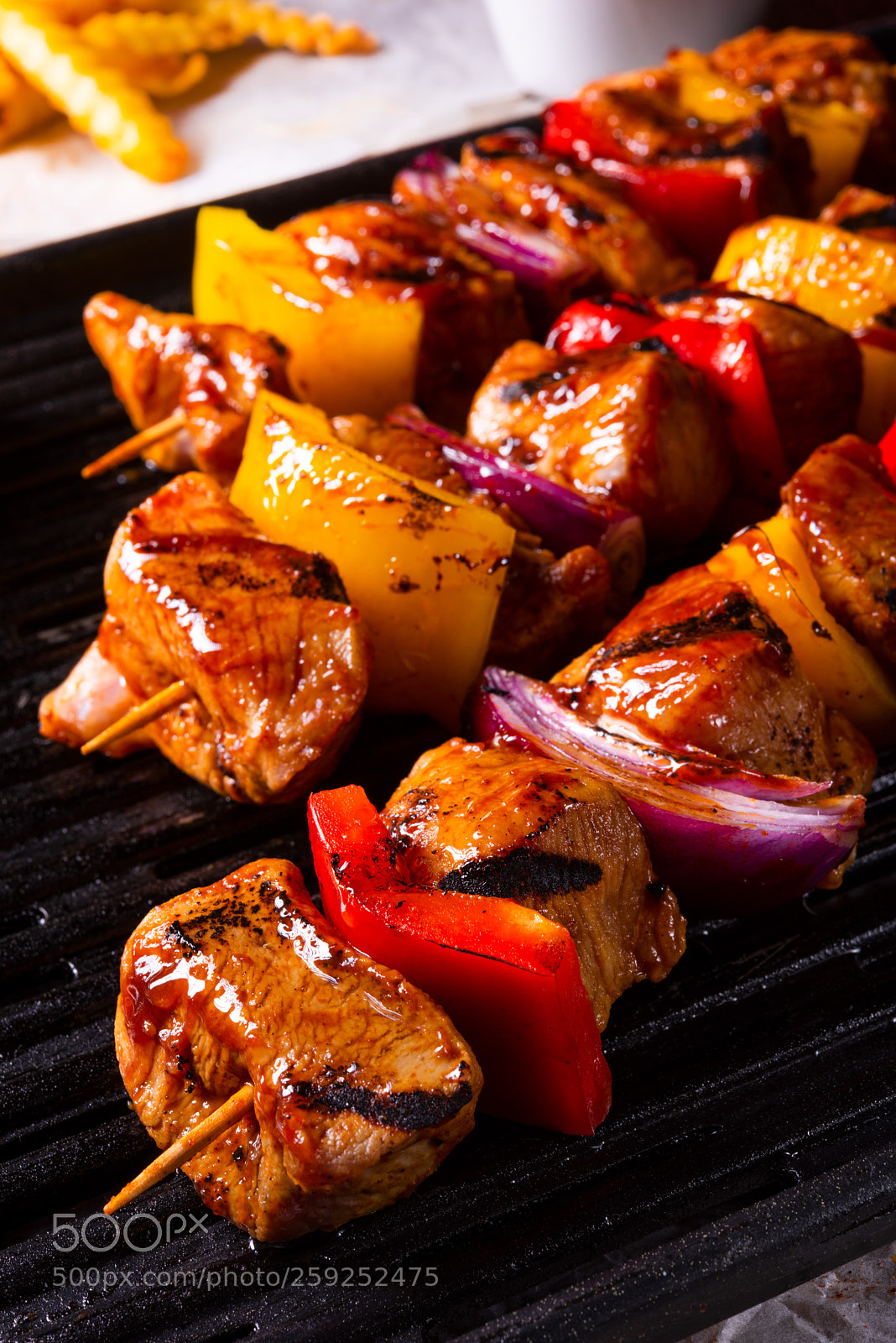 Nikon D810 sample photo. Rustic shish kebab skewers photography