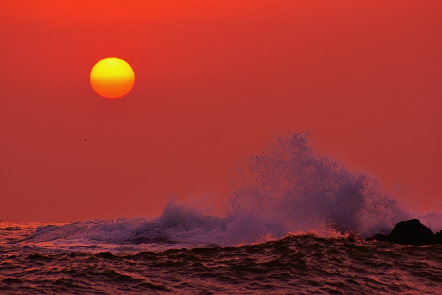 Sony 75-300mm F4.5-5.6 sample photo. Sunrise photography