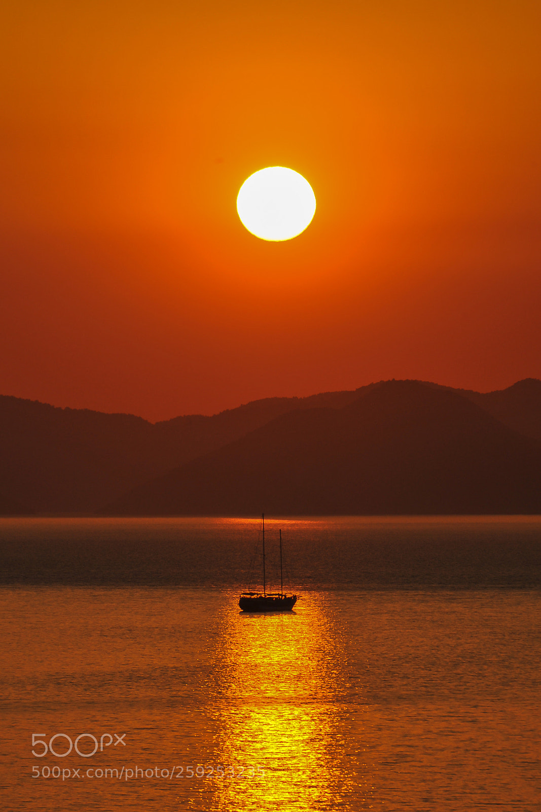 Nikon D3 sample photo. Sunset on the gulf photography