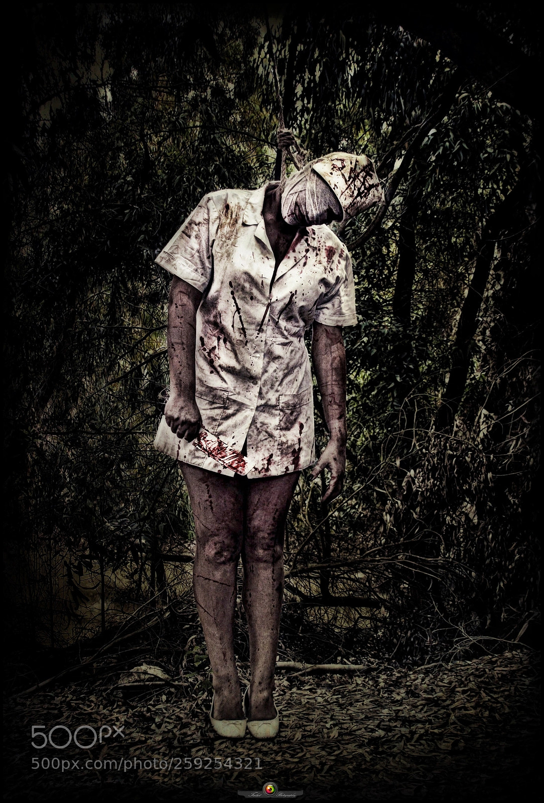 Canon EOS 40D sample photo. Silent hill hanged photography