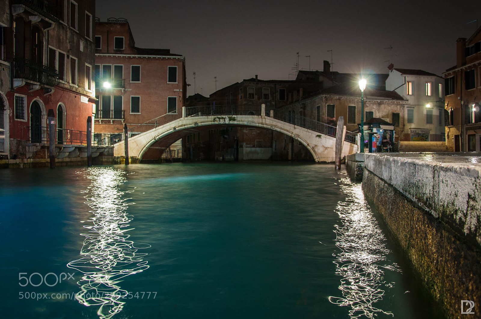 Nikon D90 sample photo. Venice night photography