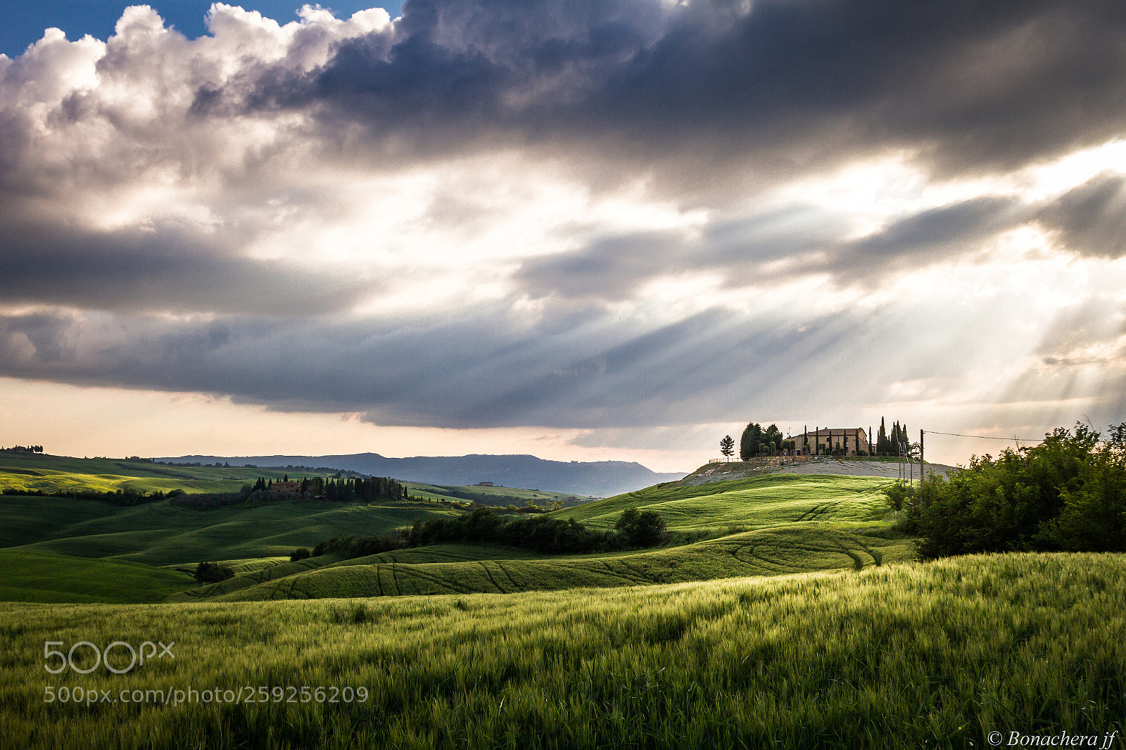 Canon EOS 7D sample photo. Rays on il podere photography