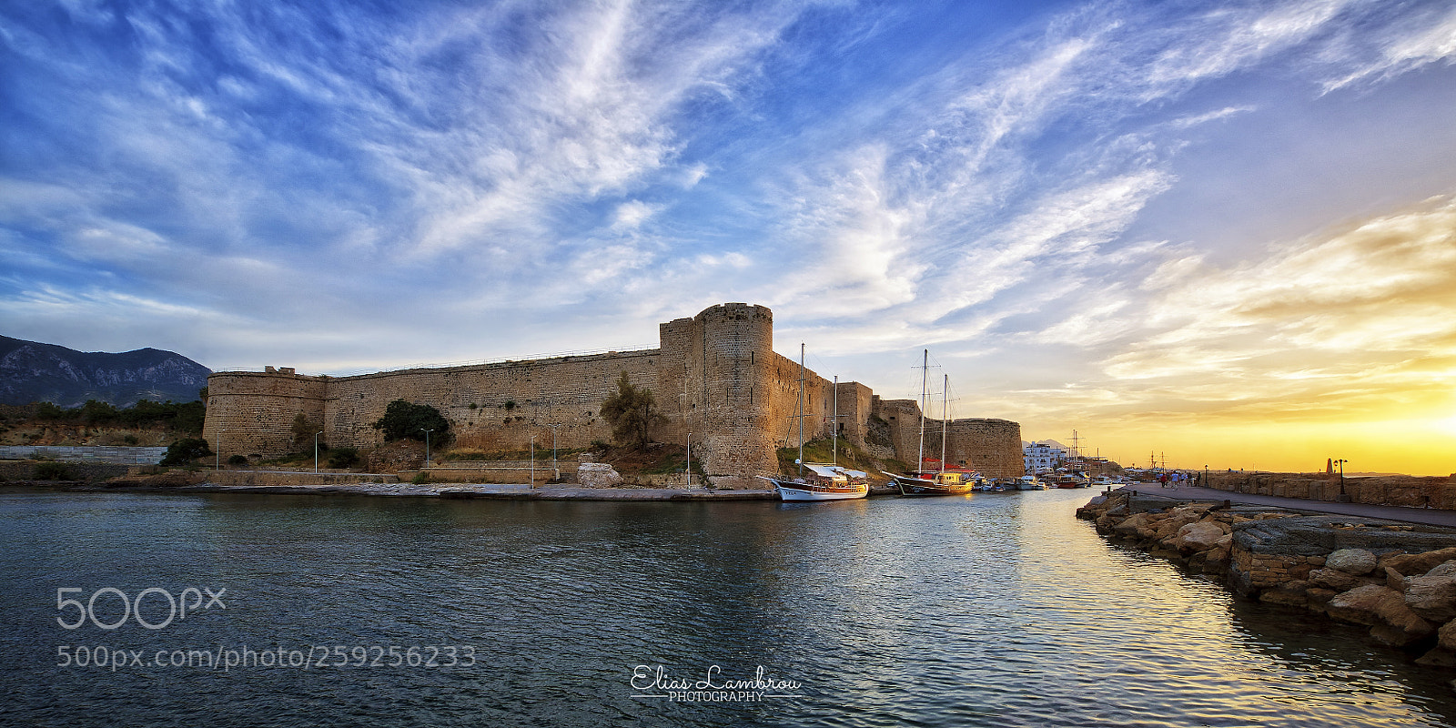 Nikon D800 sample photo. Kyrenia castle photography