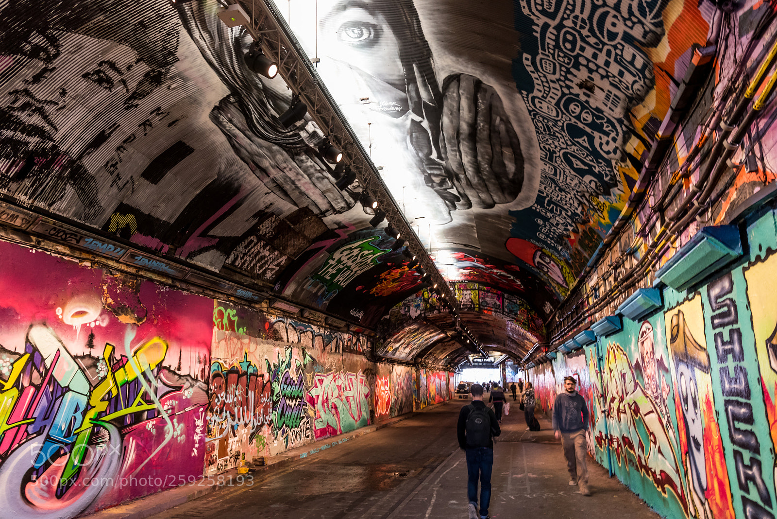 Nikon D750 sample photo. Leake street tunnel photography