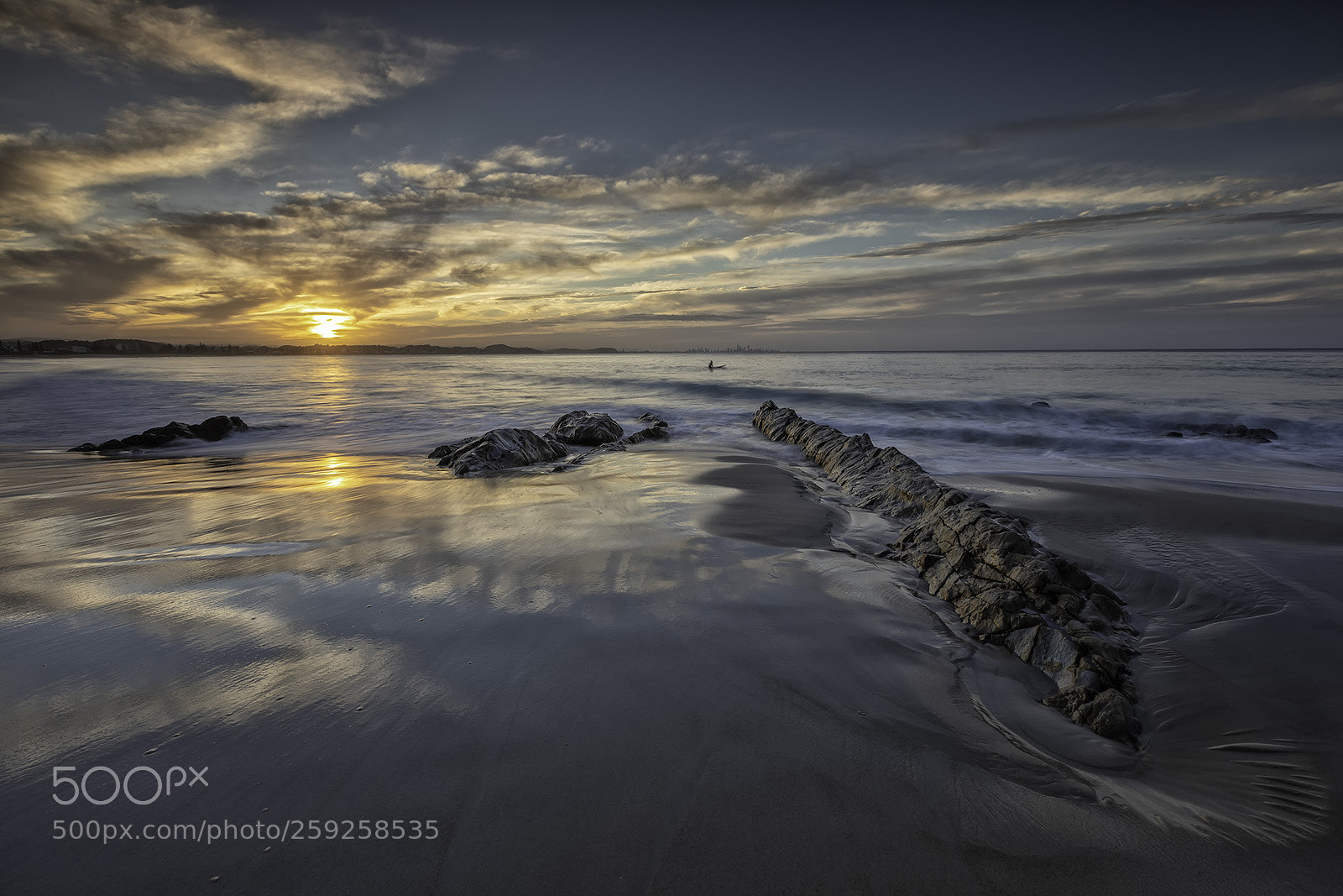 Canon EOS 5D Mark IV sample photo. Sunset surfer photography