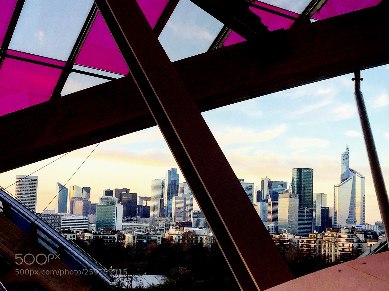 Apple iPhone 6 sample photo. La d fense from photography