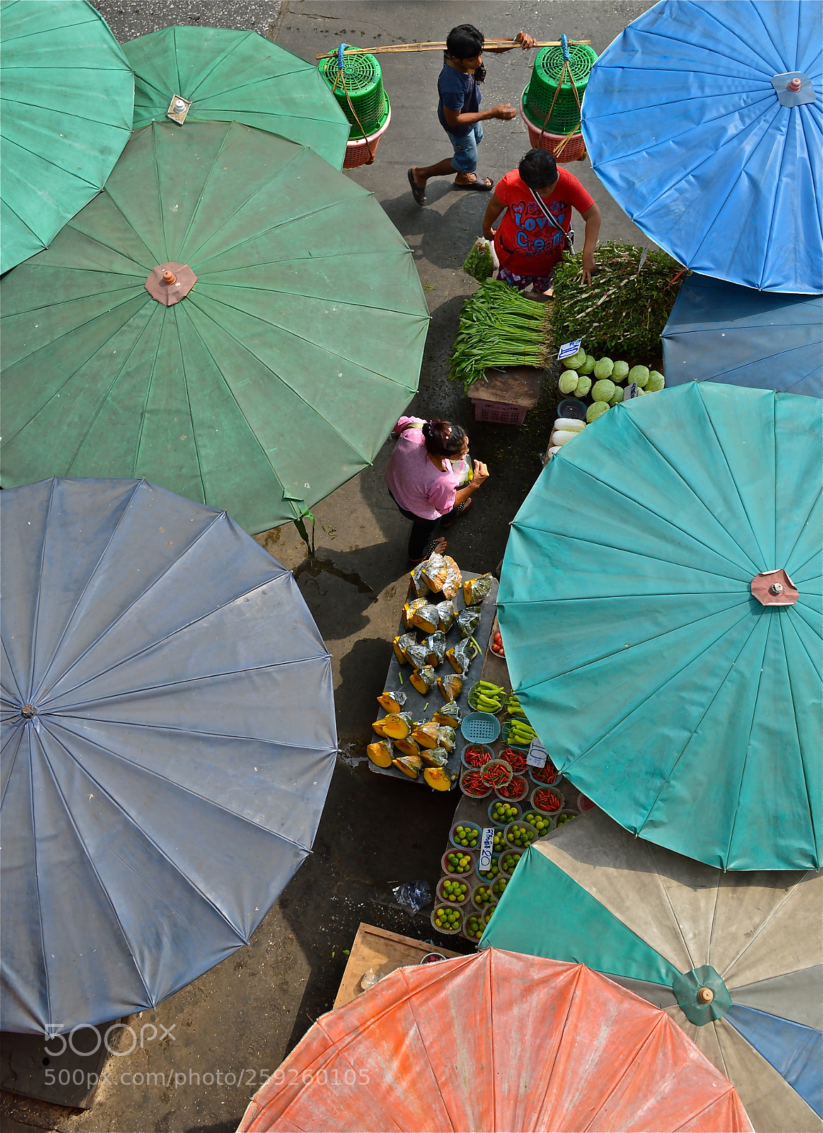 Nikon D3200 sample photo. Street market photography