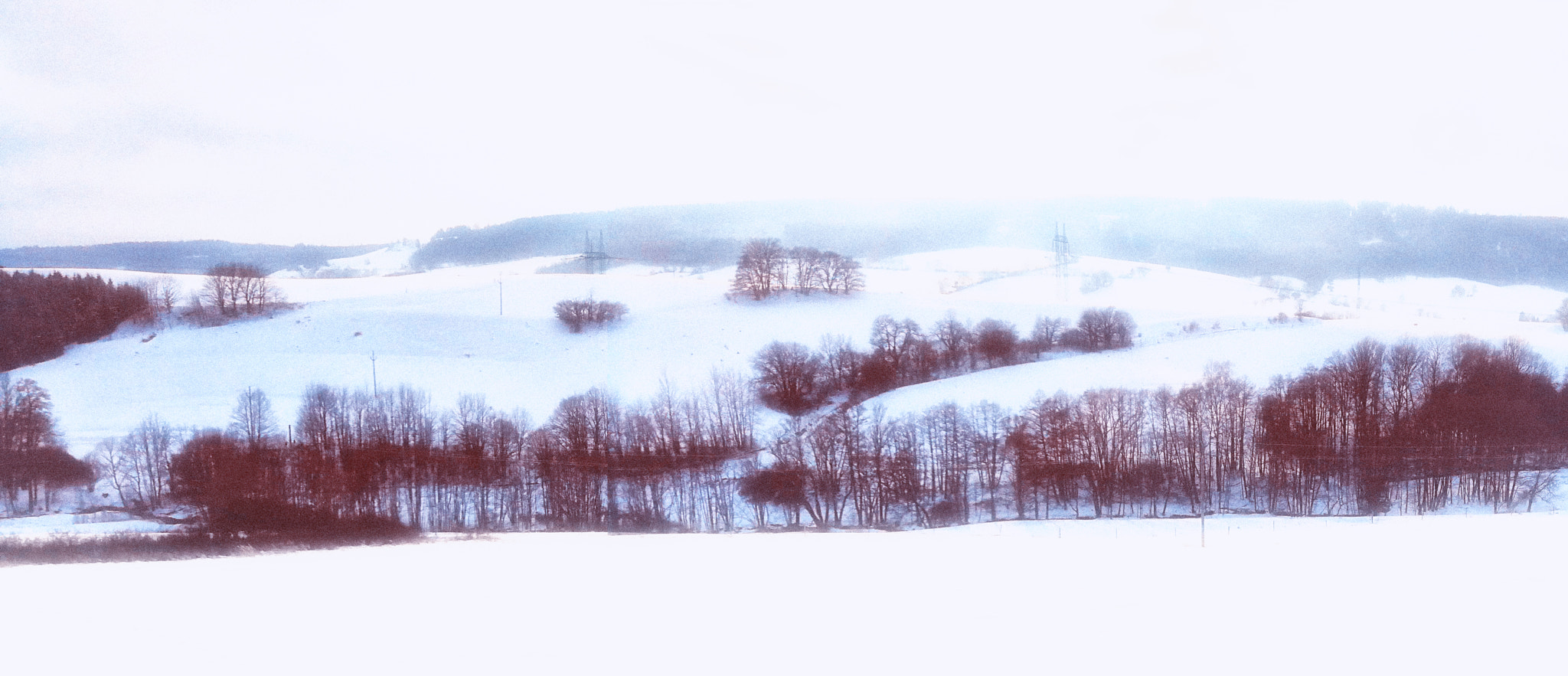 HUAWEI P10 Plus sample photo. Winter landscape photography