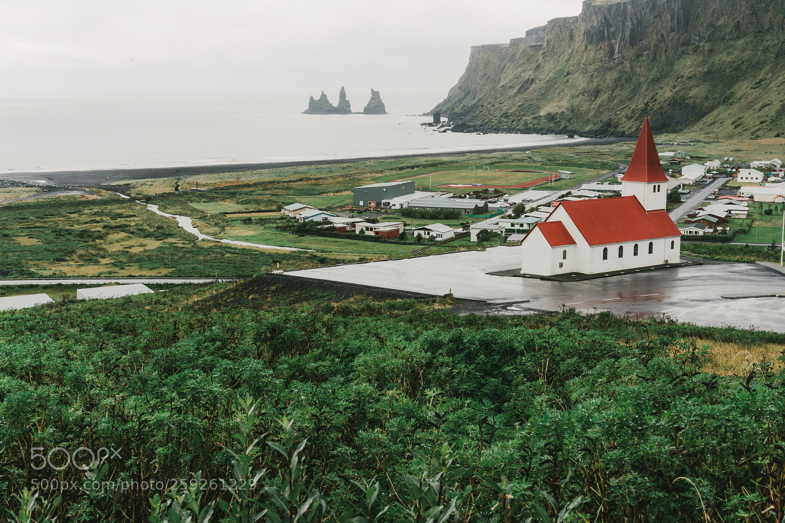 Sony a7R II sample photo. Church in iceland photography
