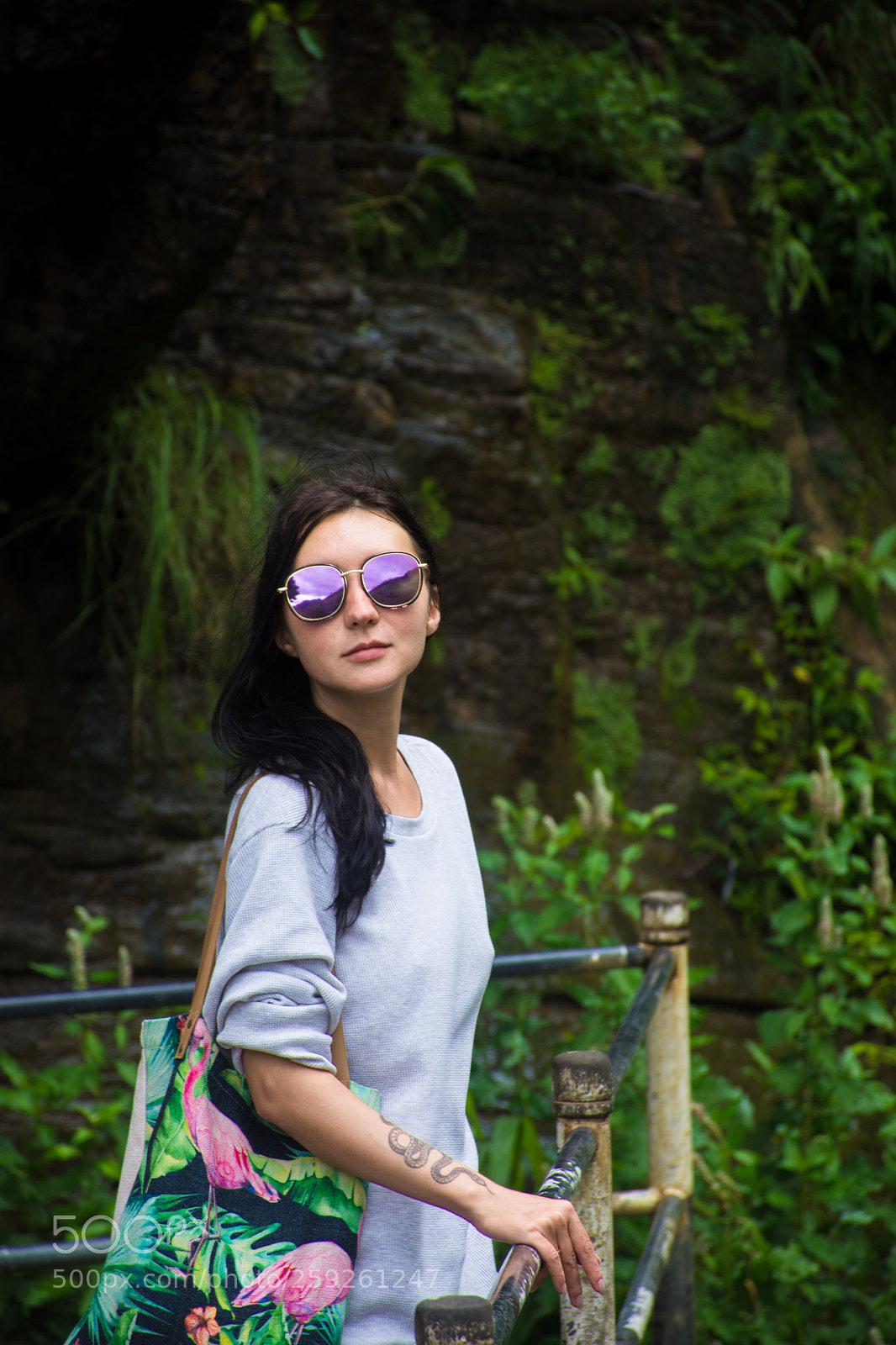 Nikon D7200 sample photo. Tourist at ravana ella photography