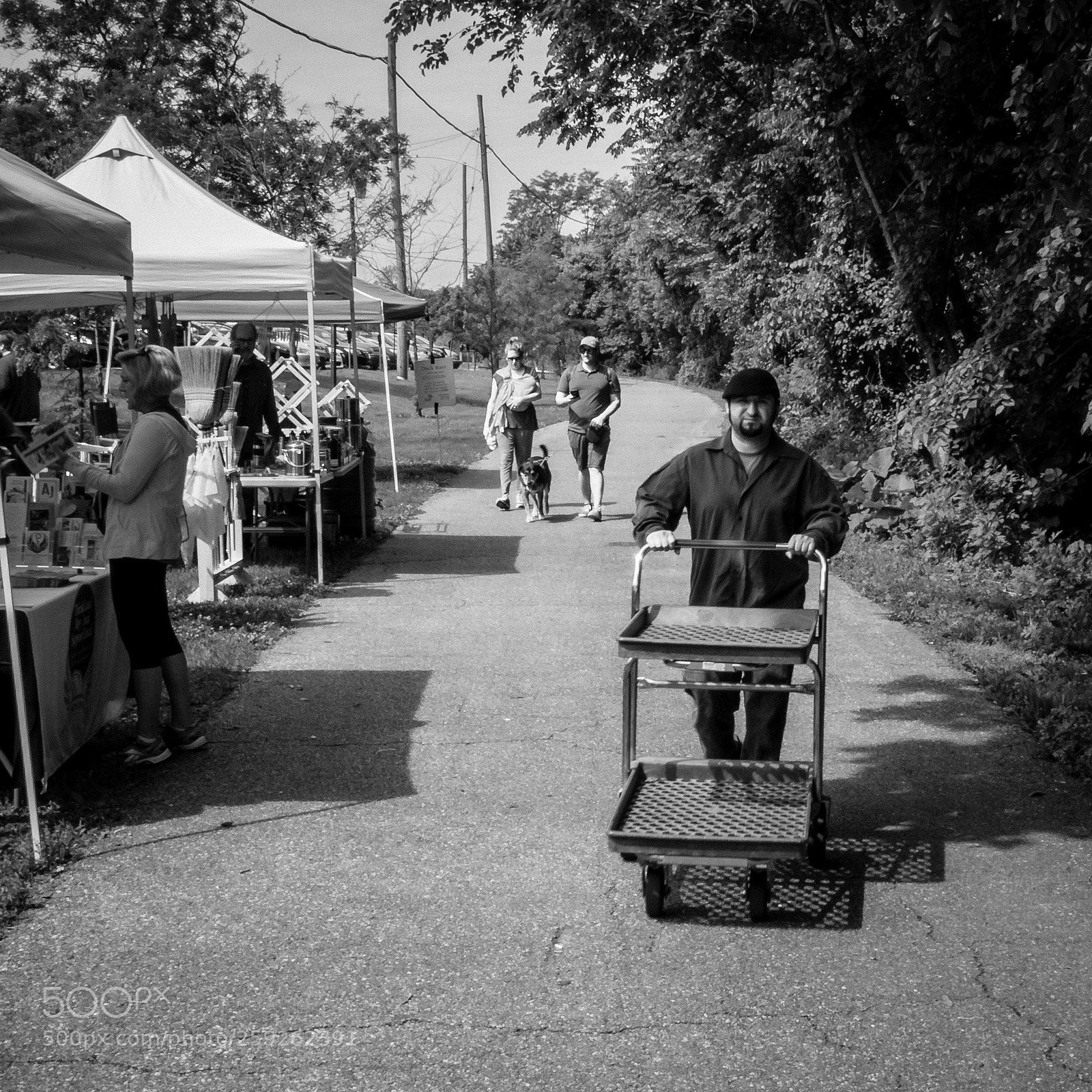 Canon EOS 7D Mark II sample photo. Cart man photography