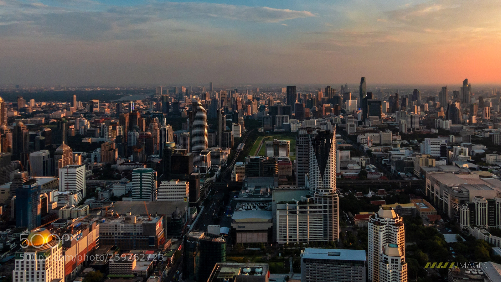 Panasonic Lumix DMC-FZ200 sample photo. Bangkok sunset 2 photography