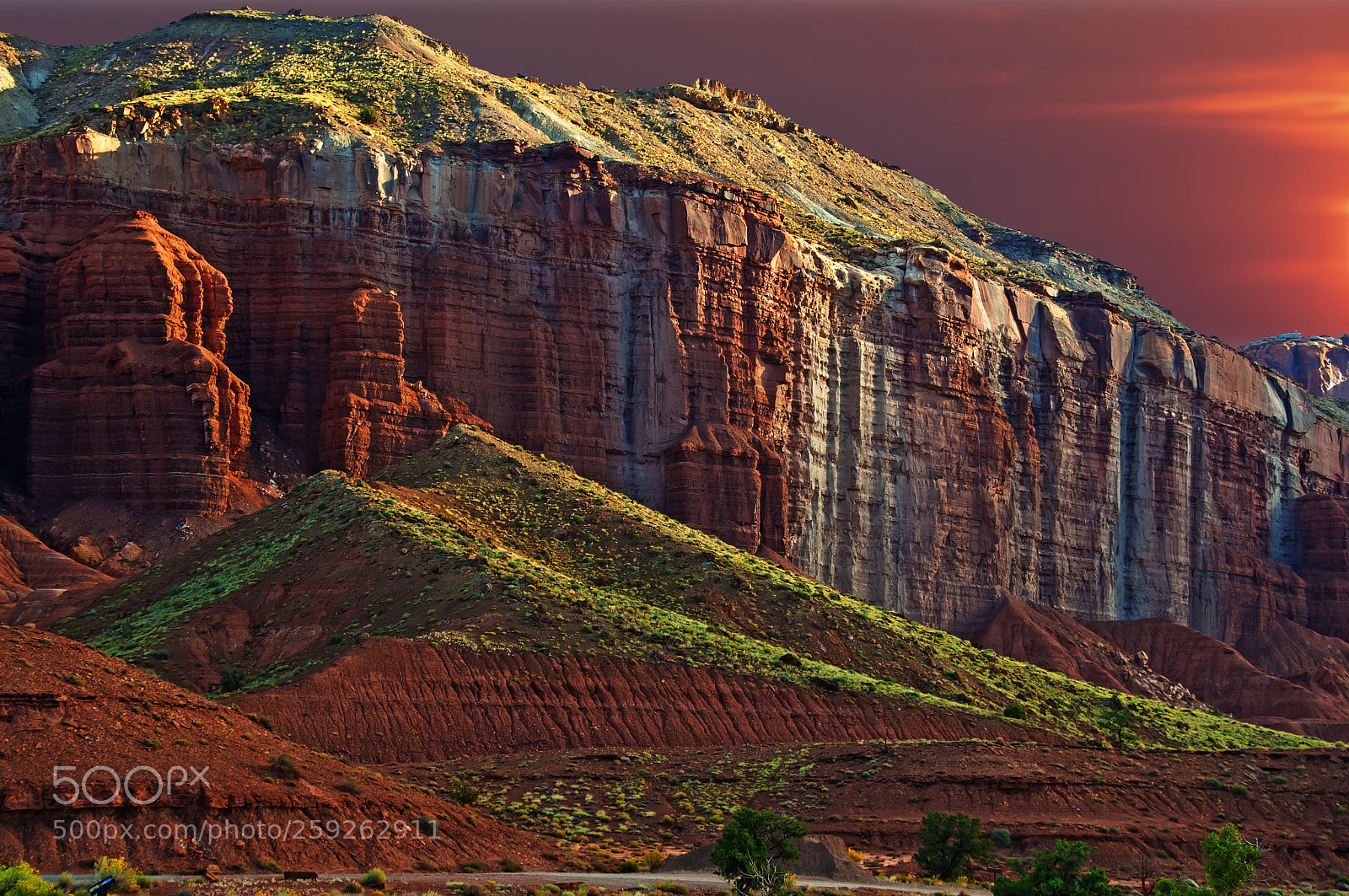 Nikon D90 sample photo. Capitol reef photography