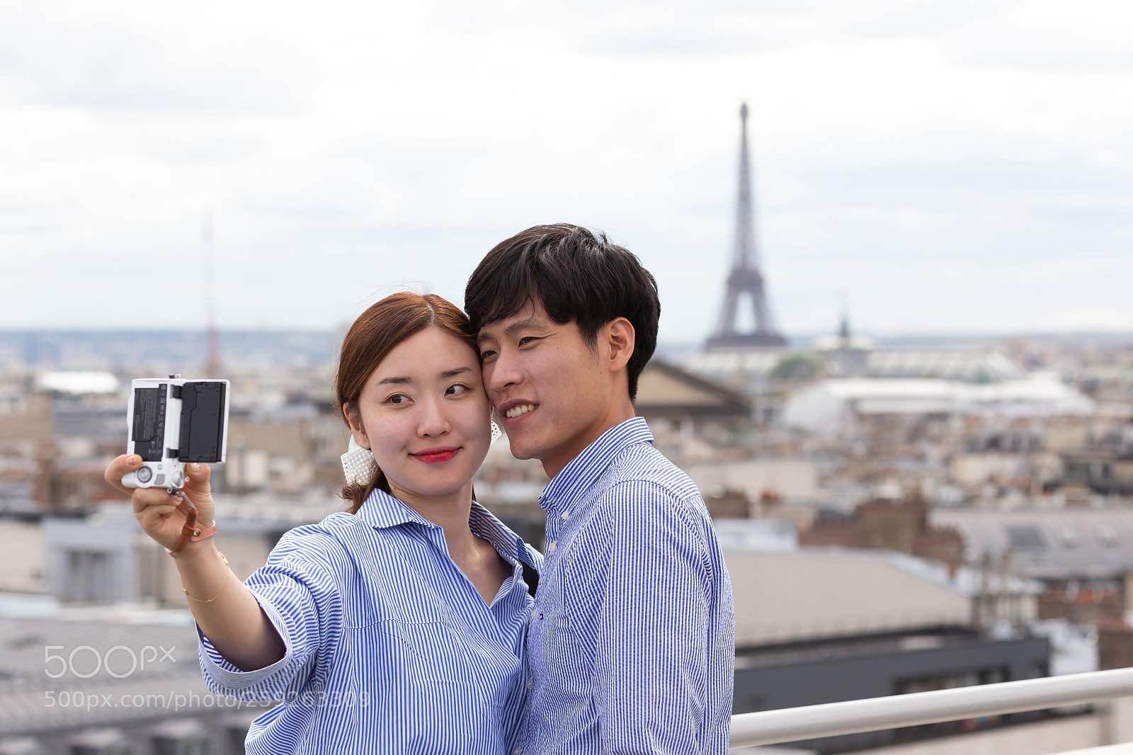Canon EOS 6D sample photo. Young asian couple taking photography