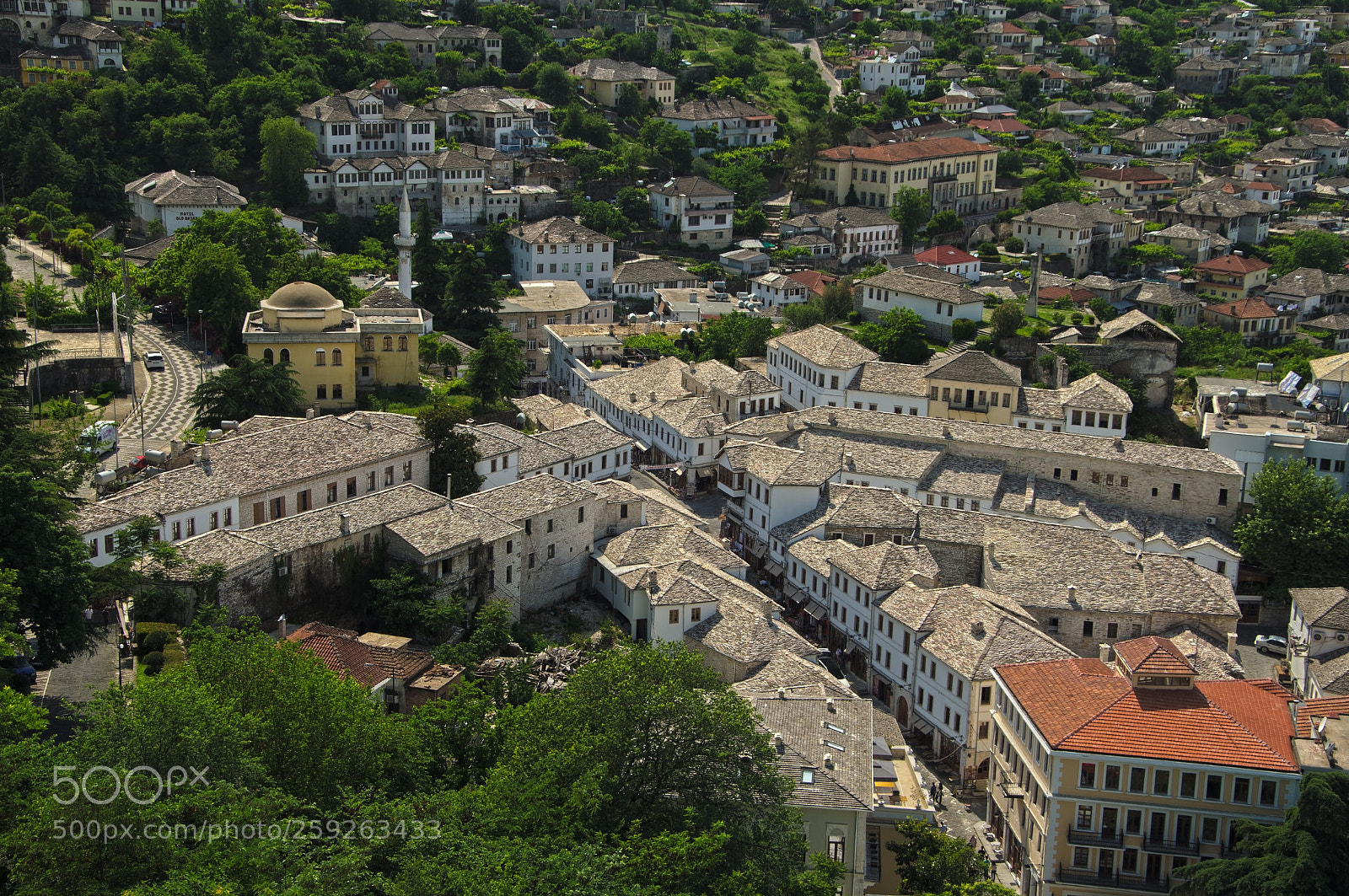 Nikon D5100 sample photo. Old bazaar, gjirokaster photography