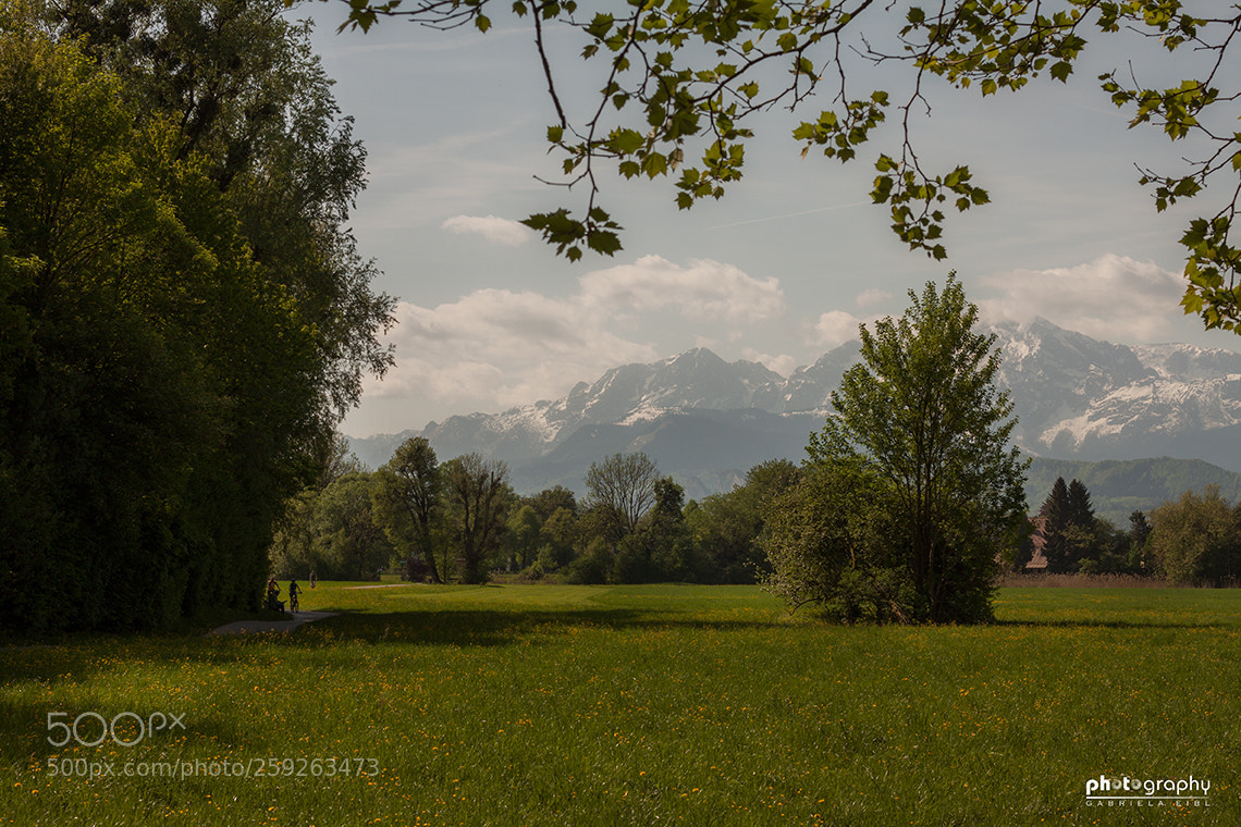 Canon EOS 500D (EOS Rebel T1i / EOS Kiss X3) sample photo. Mountains round salzburg photography
