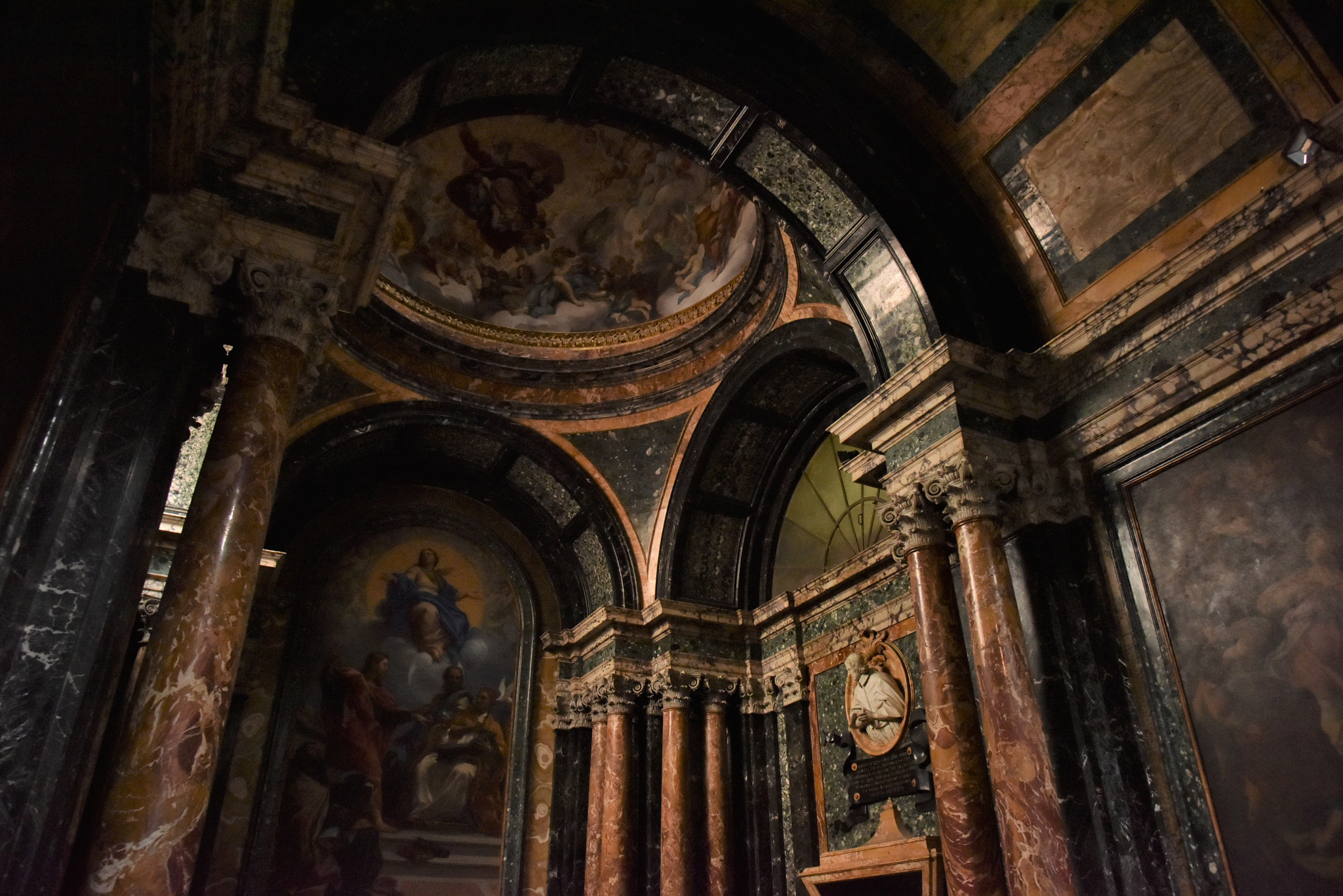 Nikon AF-S Nikkor 24-120mm F4G ED VR sample photo. Basilica santa maria del popolo photography