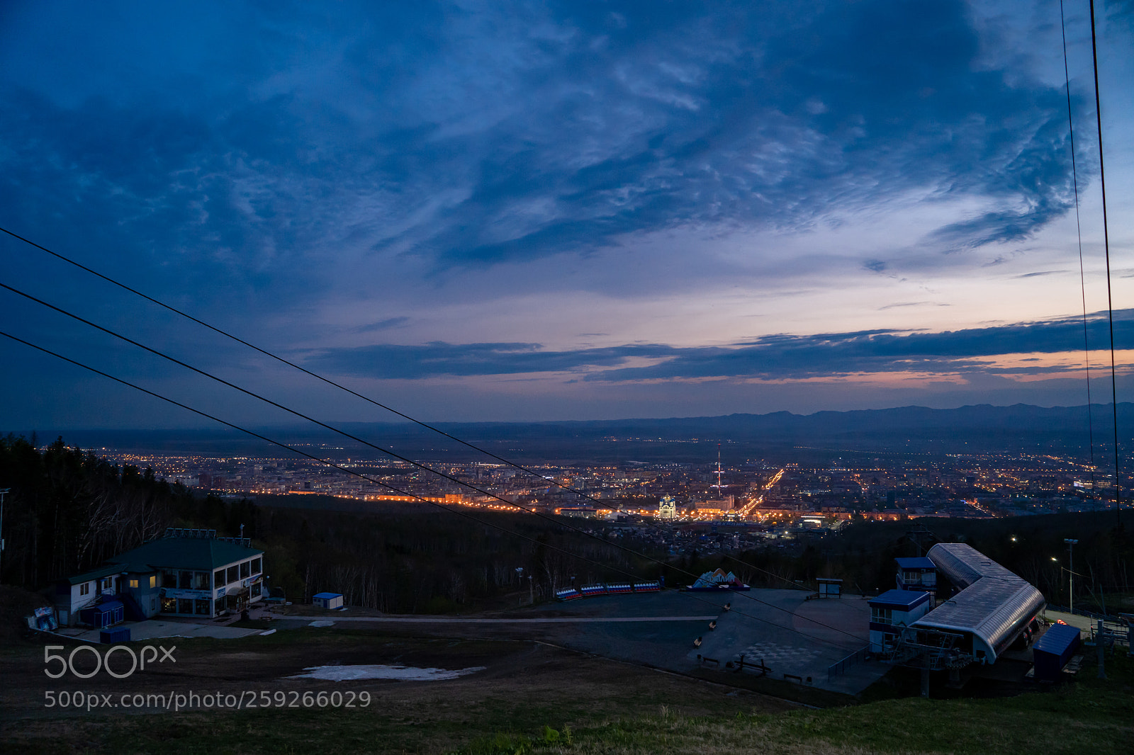 Sony a7 III sample photo. Ski resort at summer photography