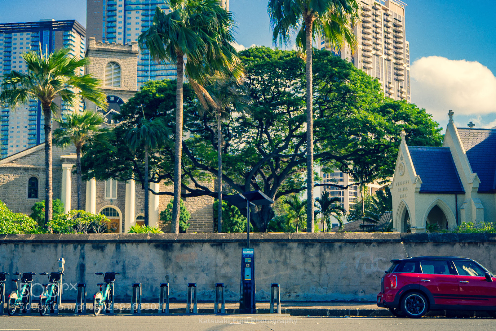 Olympus OM-D E-M10 sample photo. Red car photography