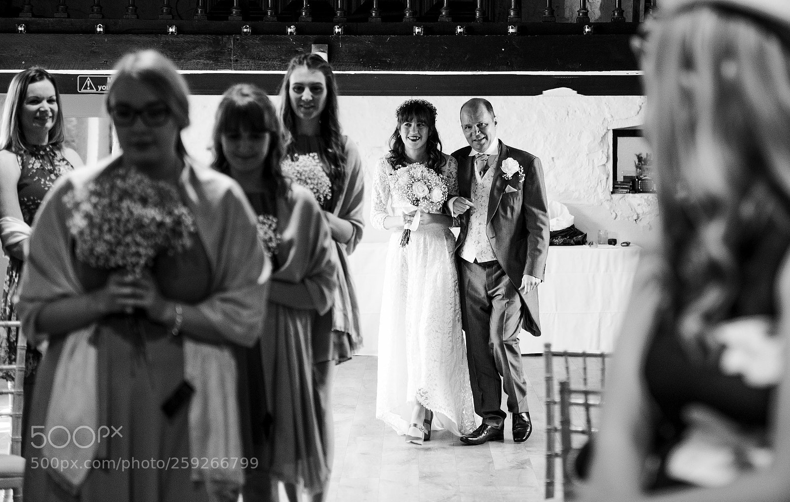 Nikon D610 sample photo. Brides entrance photography