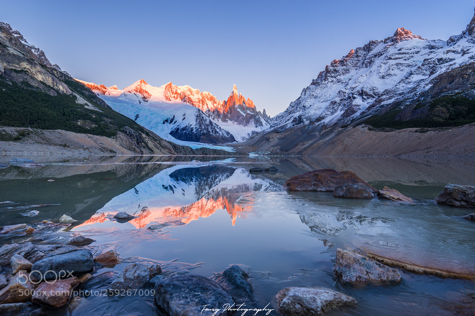 Sony a7 II sample photo. Sunrise of cerro torre photography