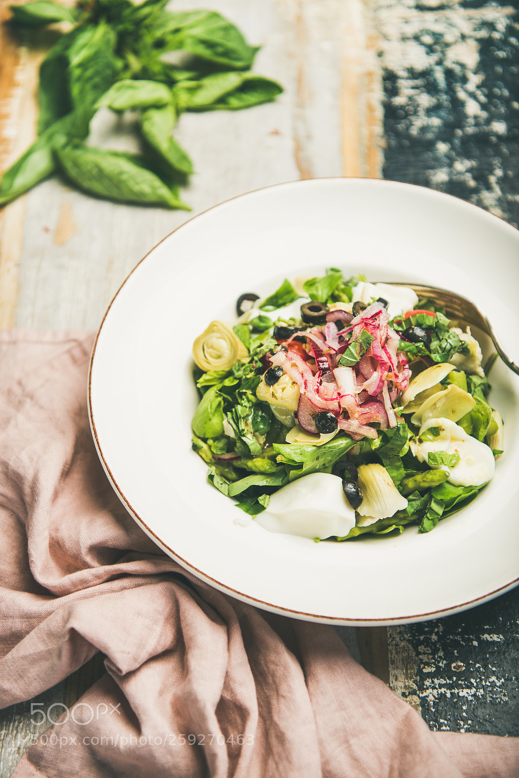Nikon D610 sample photo. Fresh green summer salad photography