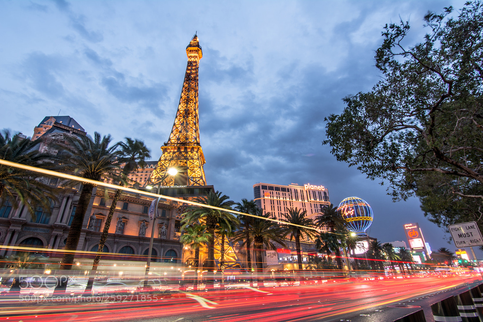 Nikon D7100 sample photo. Las vegas strip photography