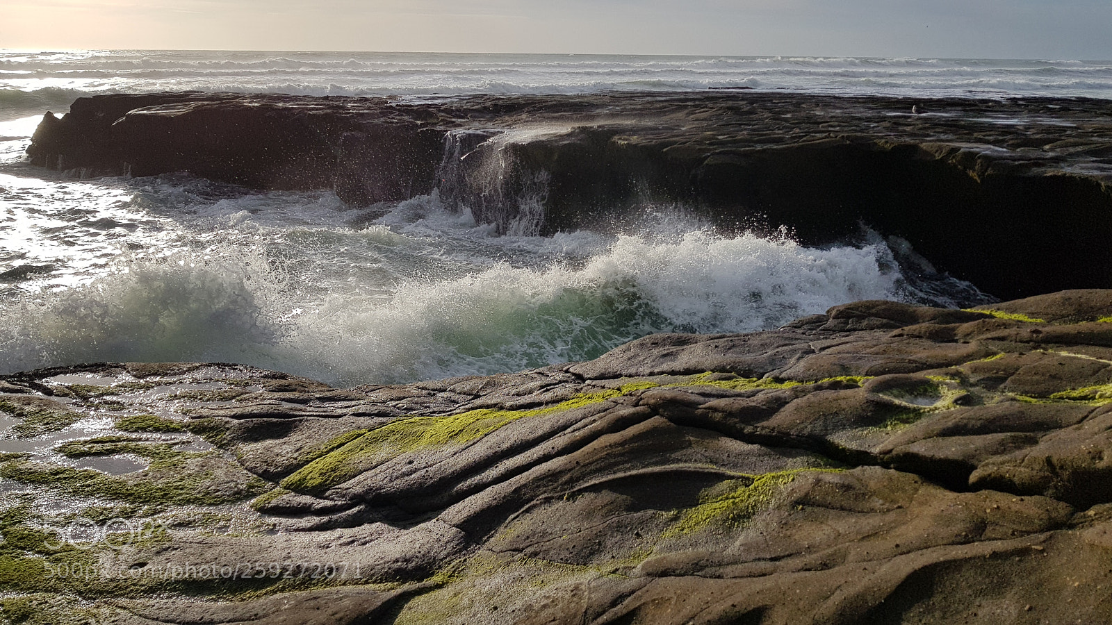 Samsung Galaxy S8 sample photo. Waves photography