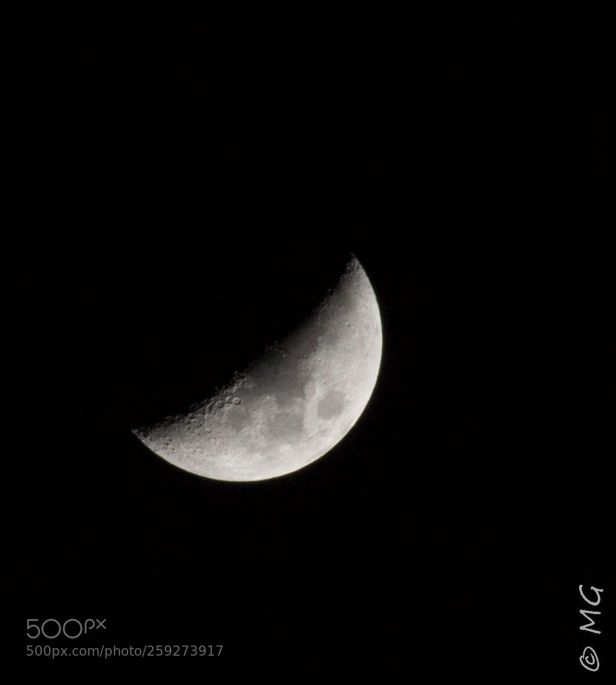Pentax K-30 sample photo. The moon photography