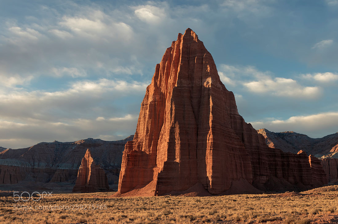 Canon EOS 80D sample photo. Cathedral valley sunrise photography