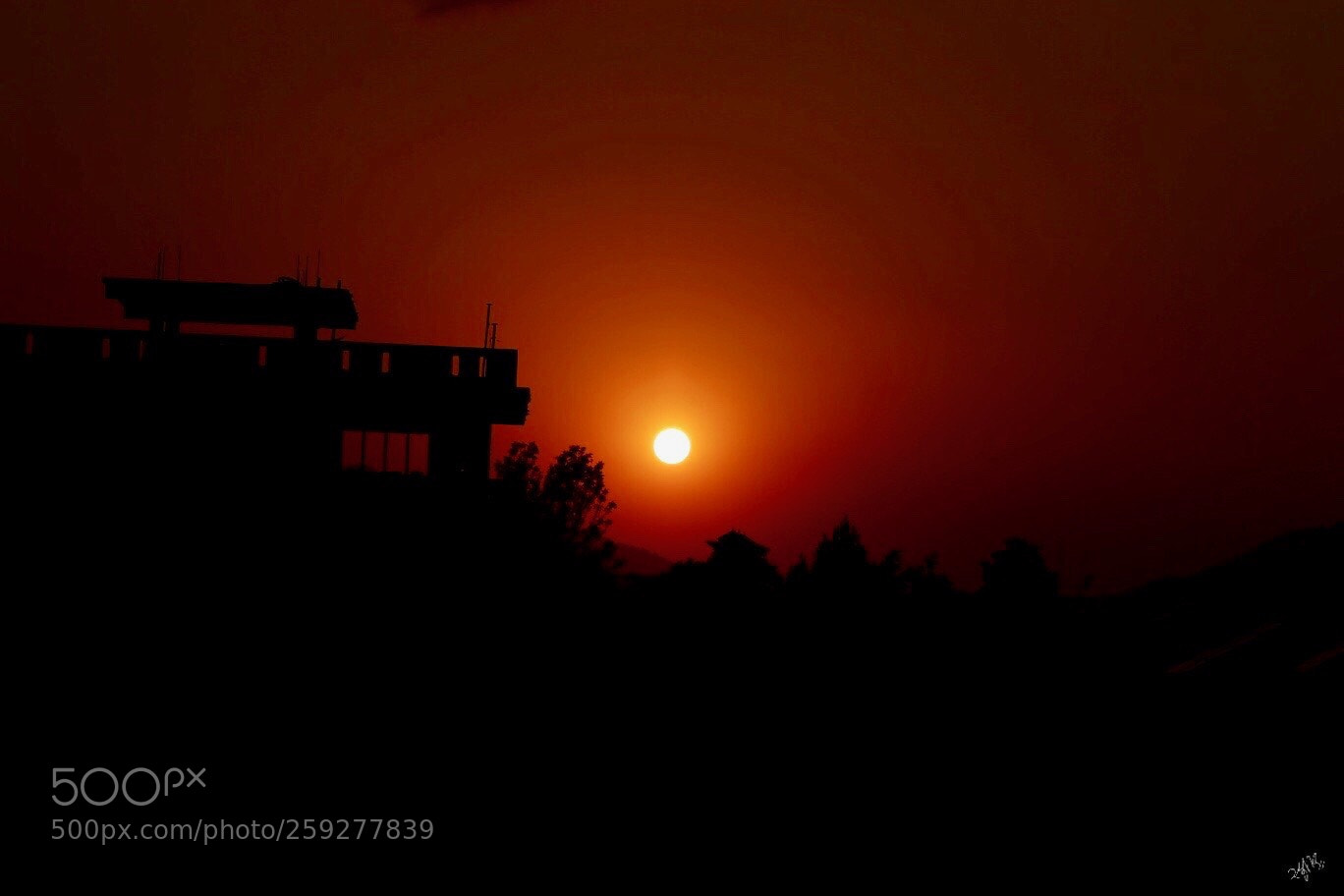 Canon EOS 6D sample photo. Red sunset  photography