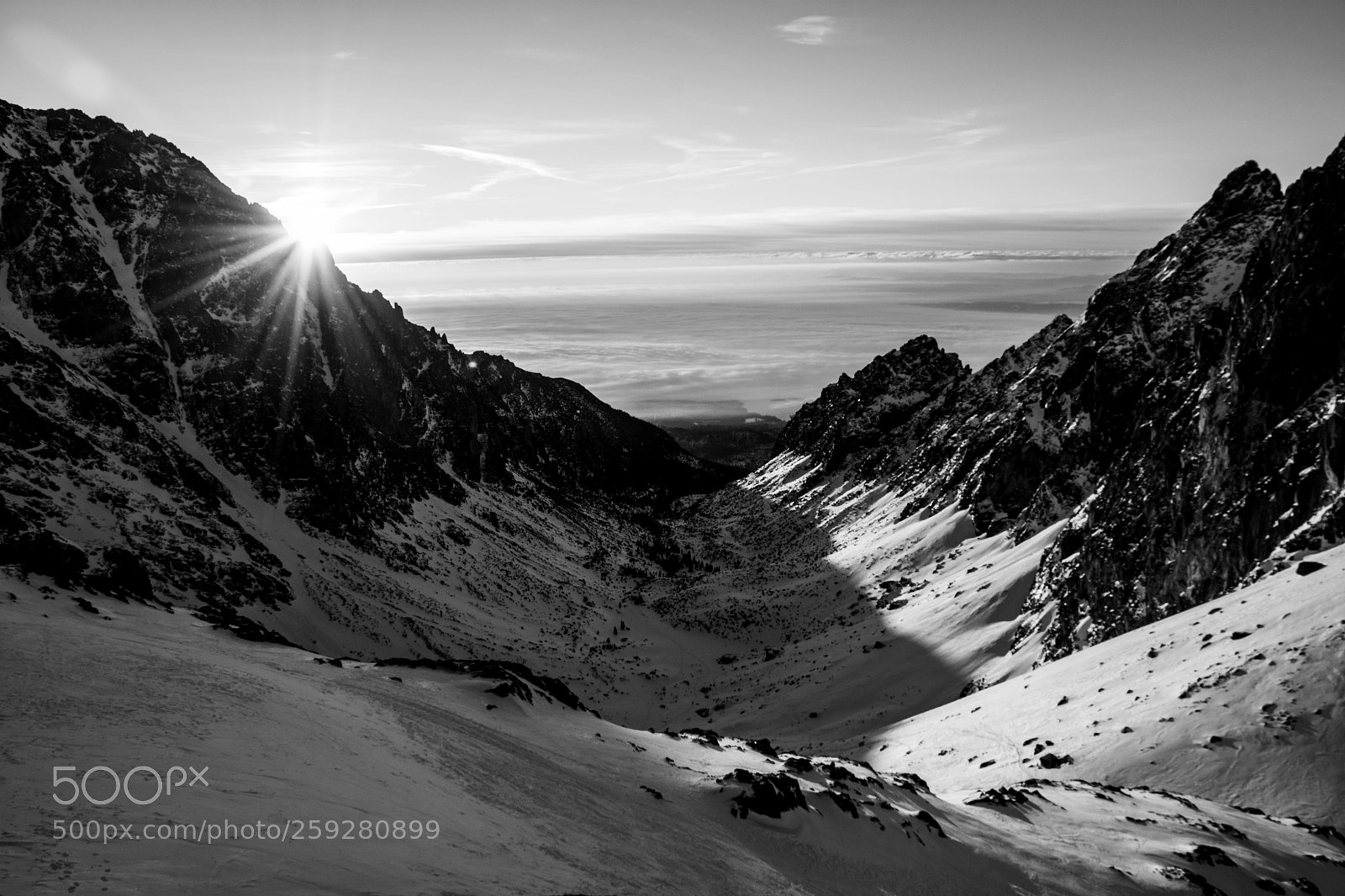 Nikon D7200 sample photo. Bw mountains photography