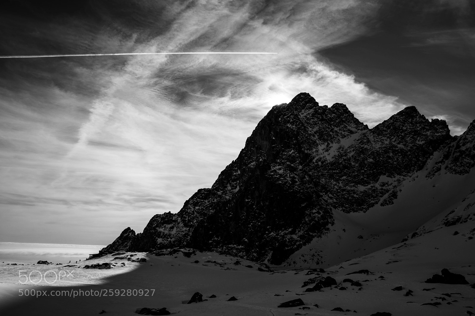 Nikon D7200 sample photo. Bw mountains photography
