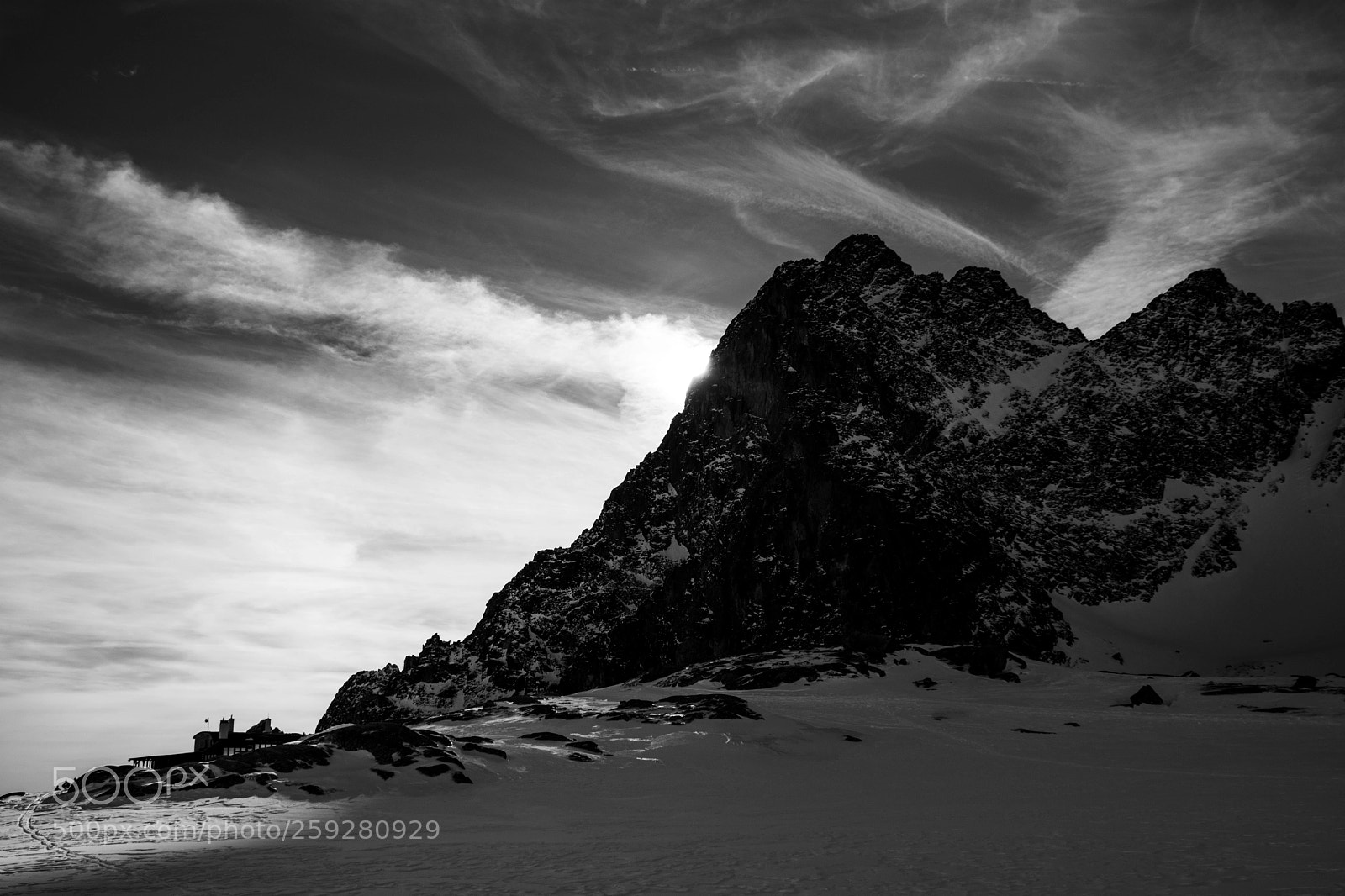 Nikon D7200 sample photo. Bw mountains photography