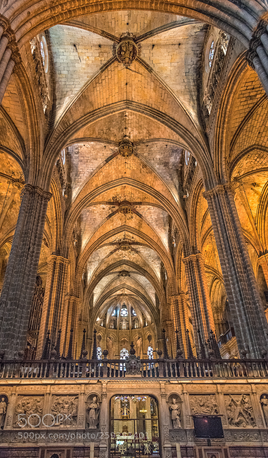 Nikon D850 sample photo. Cathedral of barcelona photography